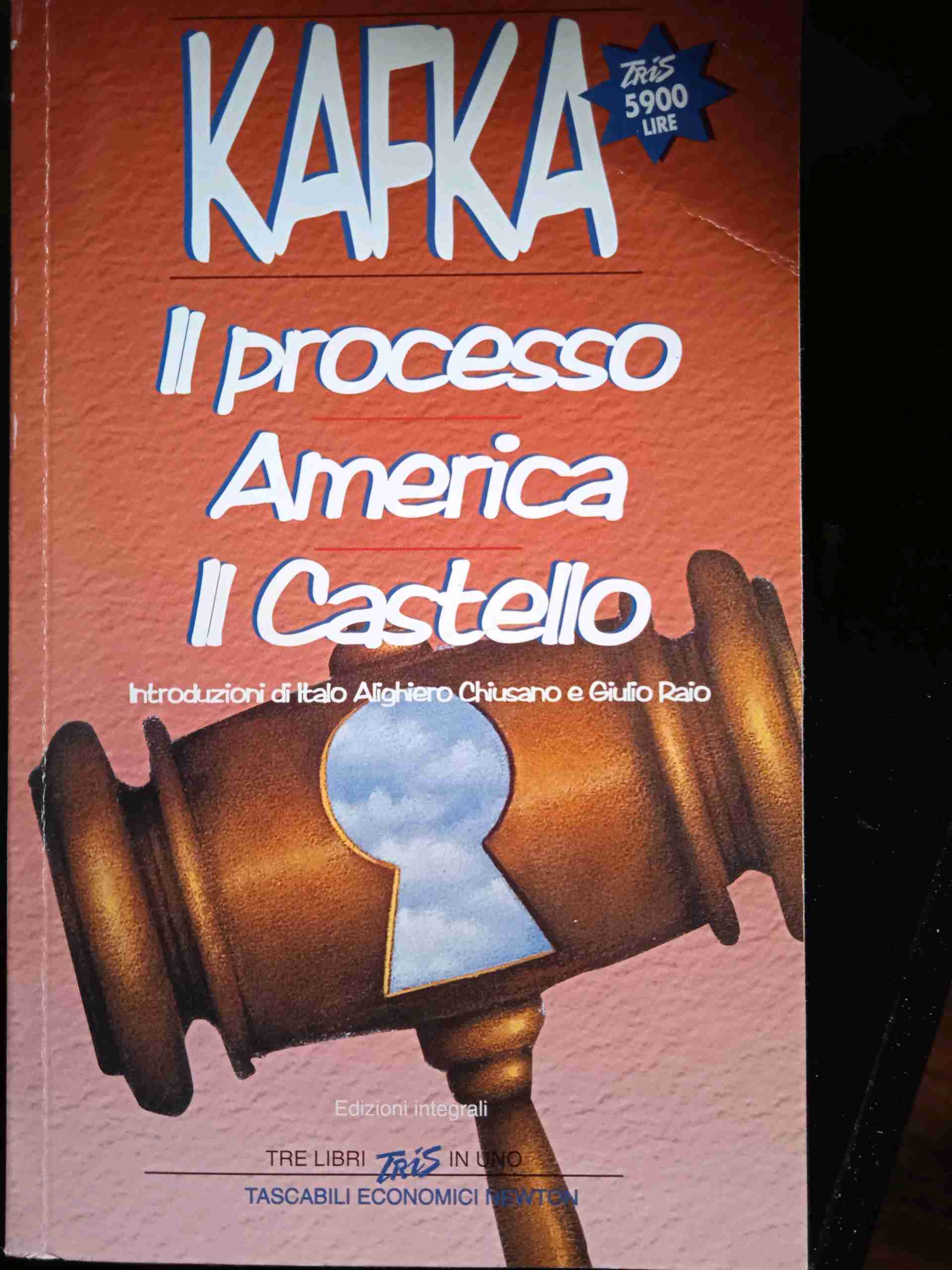 il processo - America - Il castello  libro usato