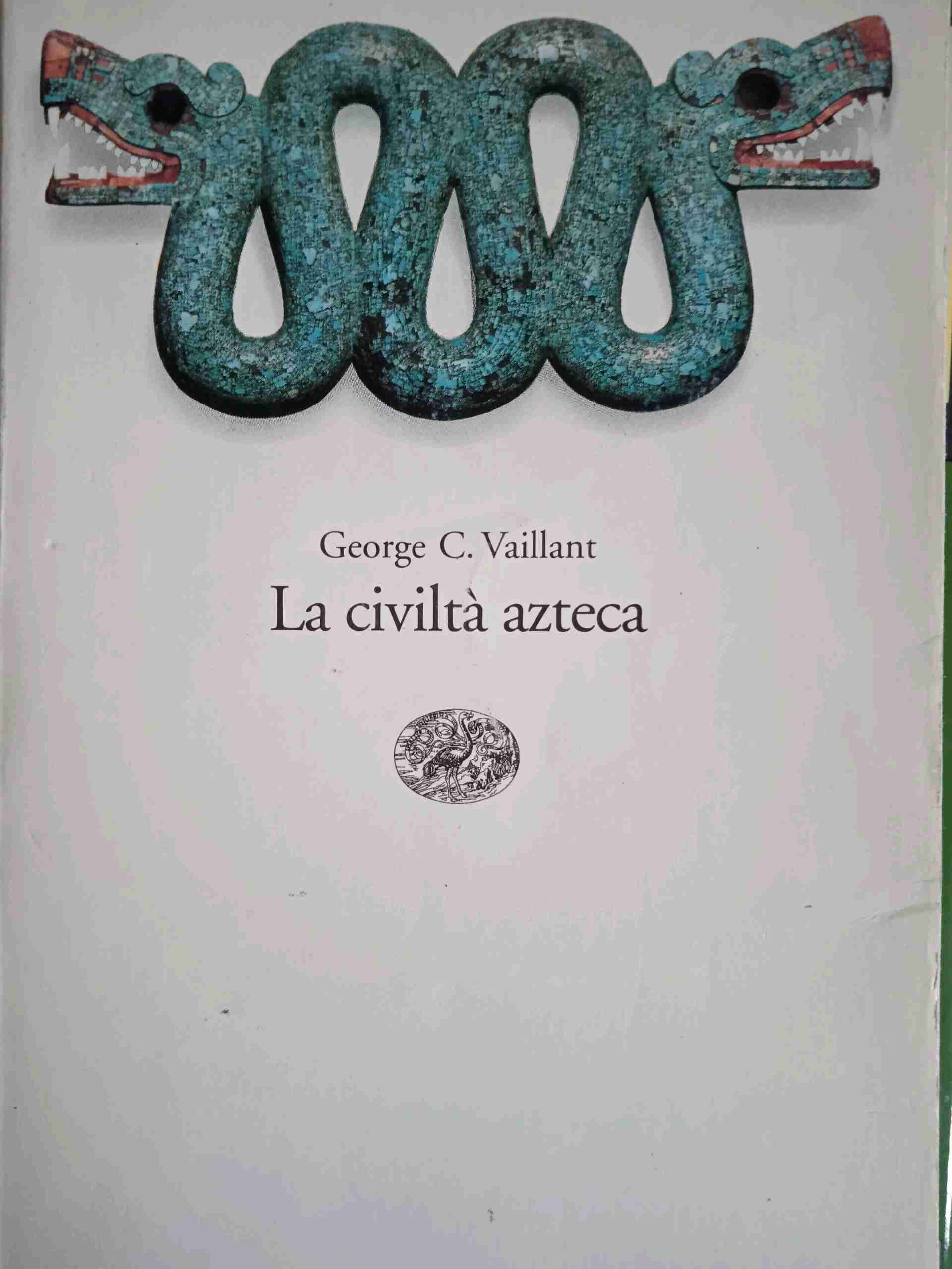 La civiltà azteca  libro usato