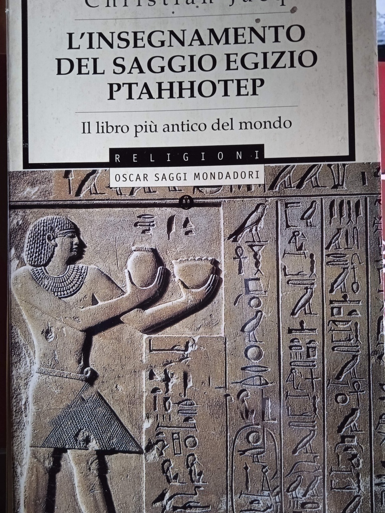 L'Insegnamento del saggio egiziano Ptahhotep libro usato