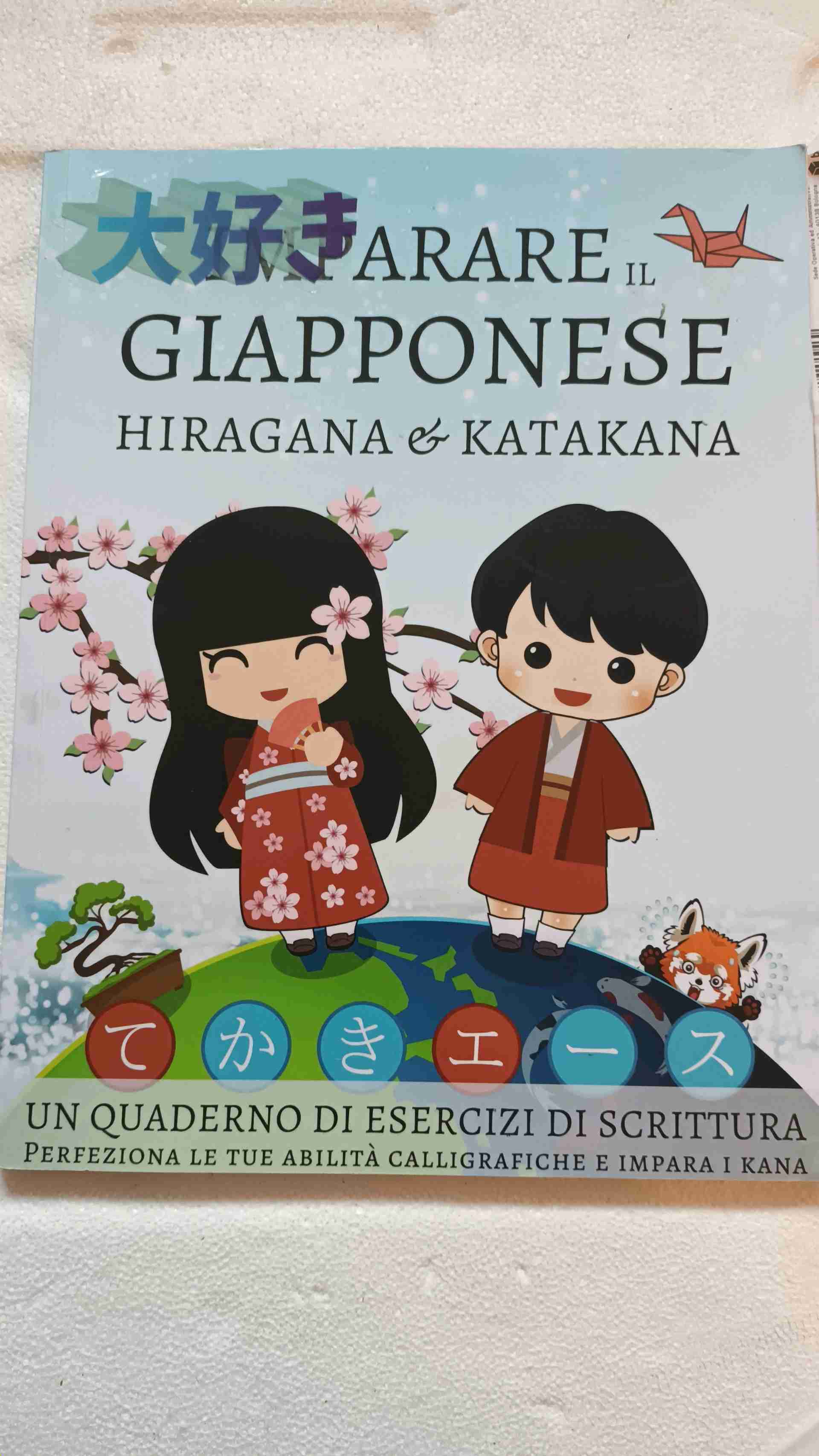 Imparare il giapponese Hiragana & Katakana - Un quaderno di esercizi di scrittura libro usato