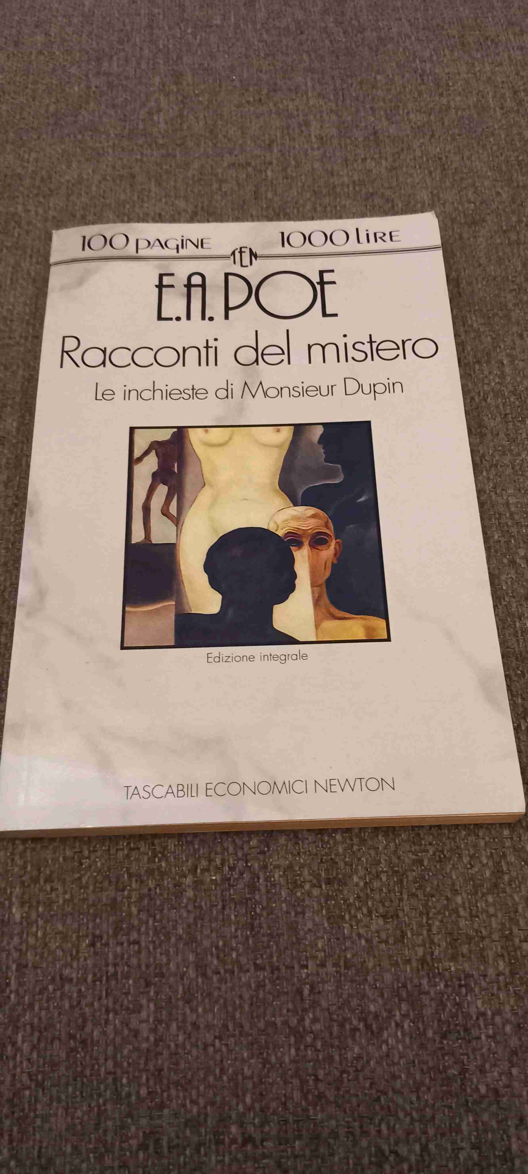 Racconti del mistero-Le inchieste di monsieur Dupin libro usato