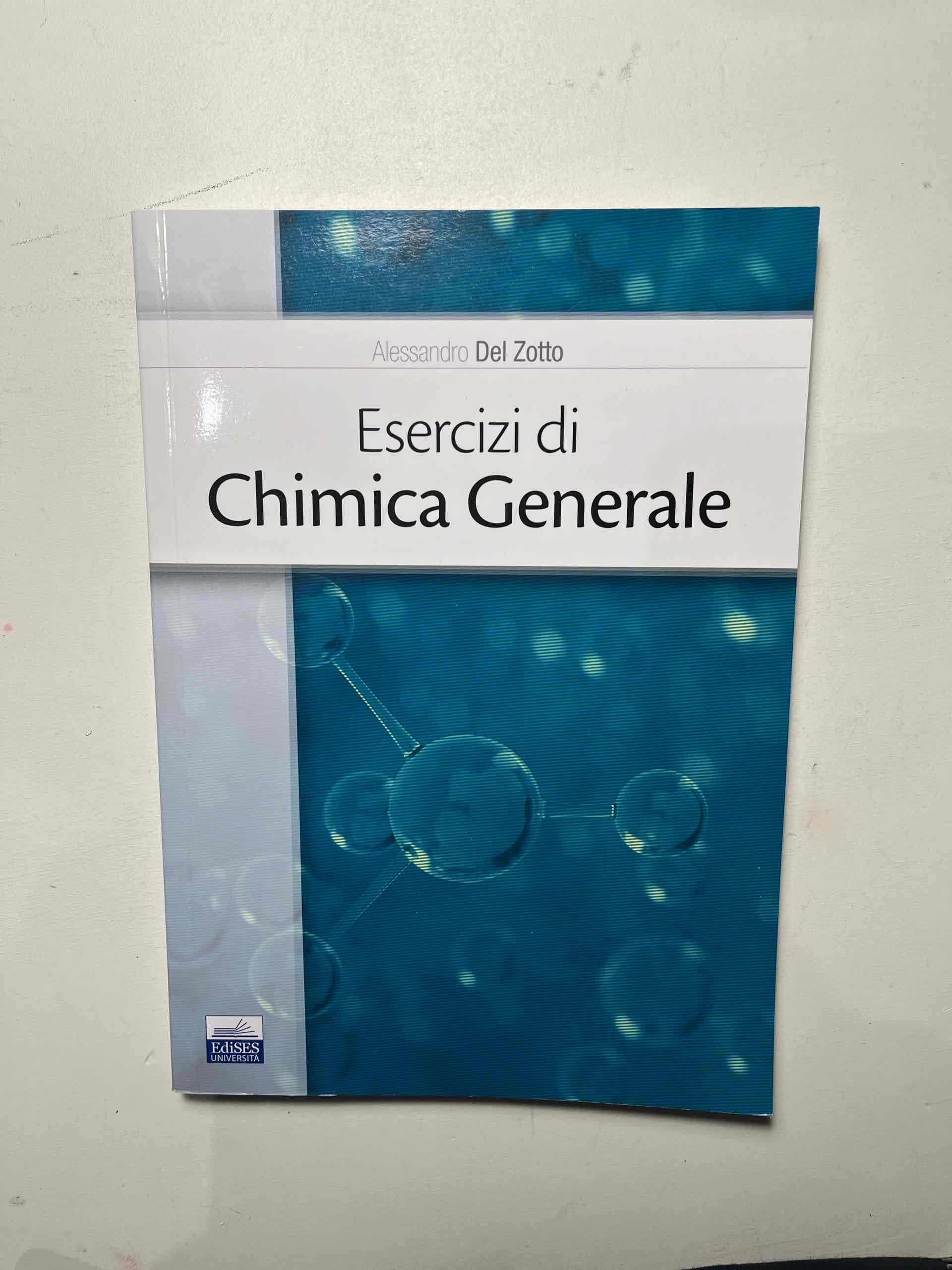 esercizi di chimica generale  libro usato