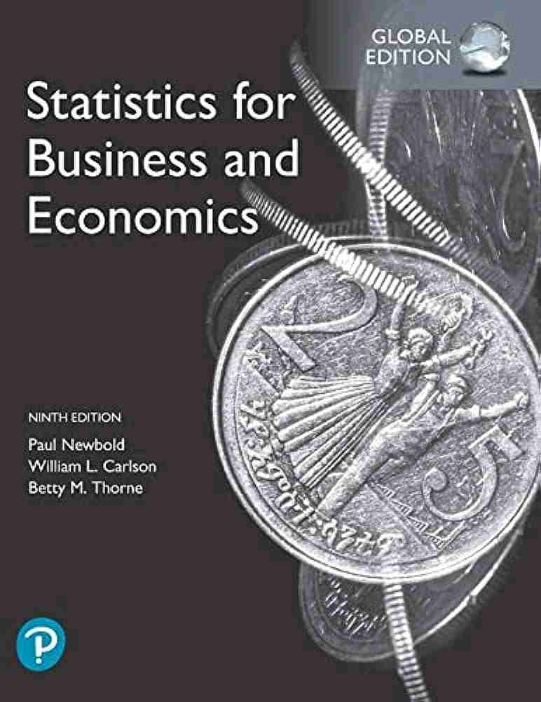 Statistics for Business and Economics (Global Edition) libro usato