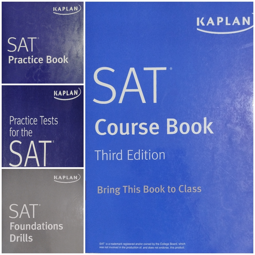Kaplan SAT Preparation (Third Edition): course book, practice book, foundations drills and practice tests for the SAT libro usato