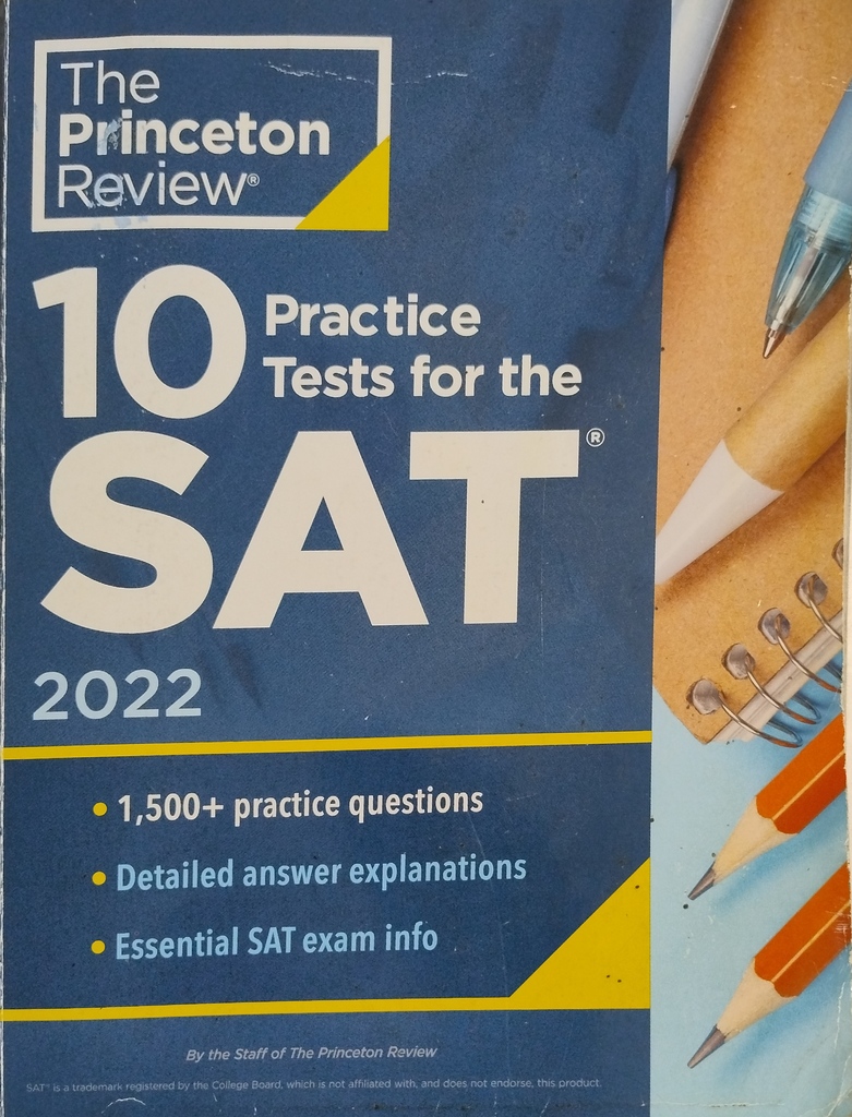 Princeton Review - 10 Practice Tests For The Sat, 2022