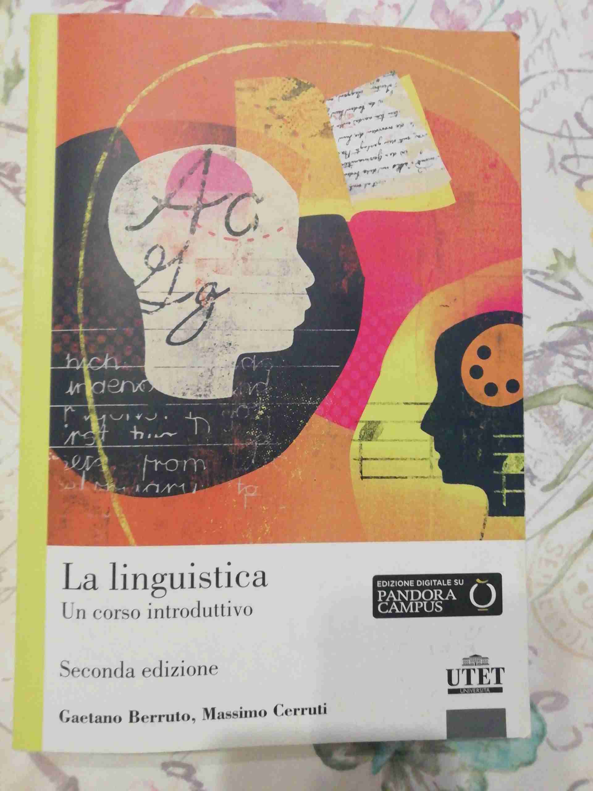 La linguistica - un corso introduttivo libro usato