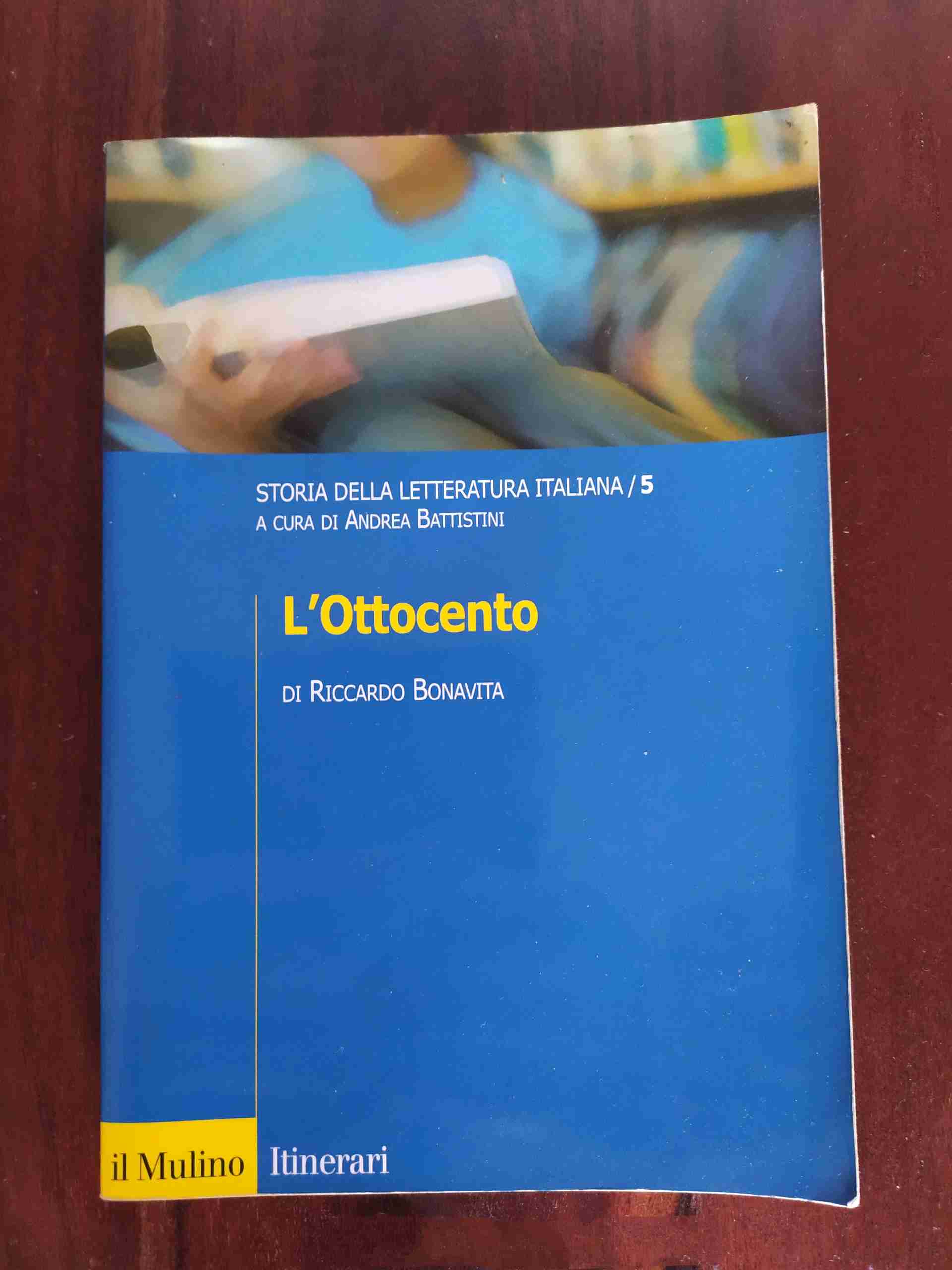Storia della letteratura italiana. Vol. 5: L'Ottocento libro usato