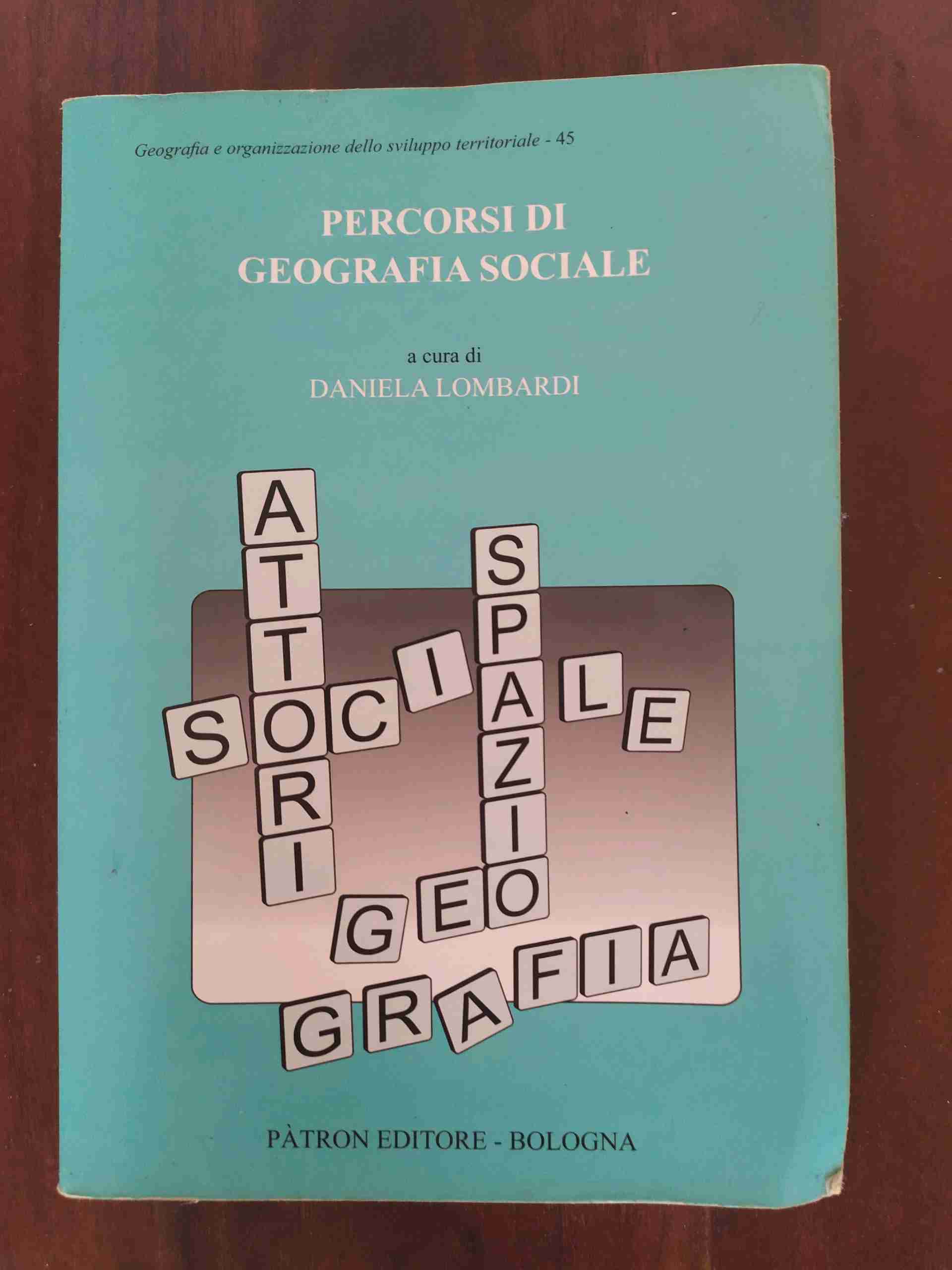 Percorsi di geografia sociale