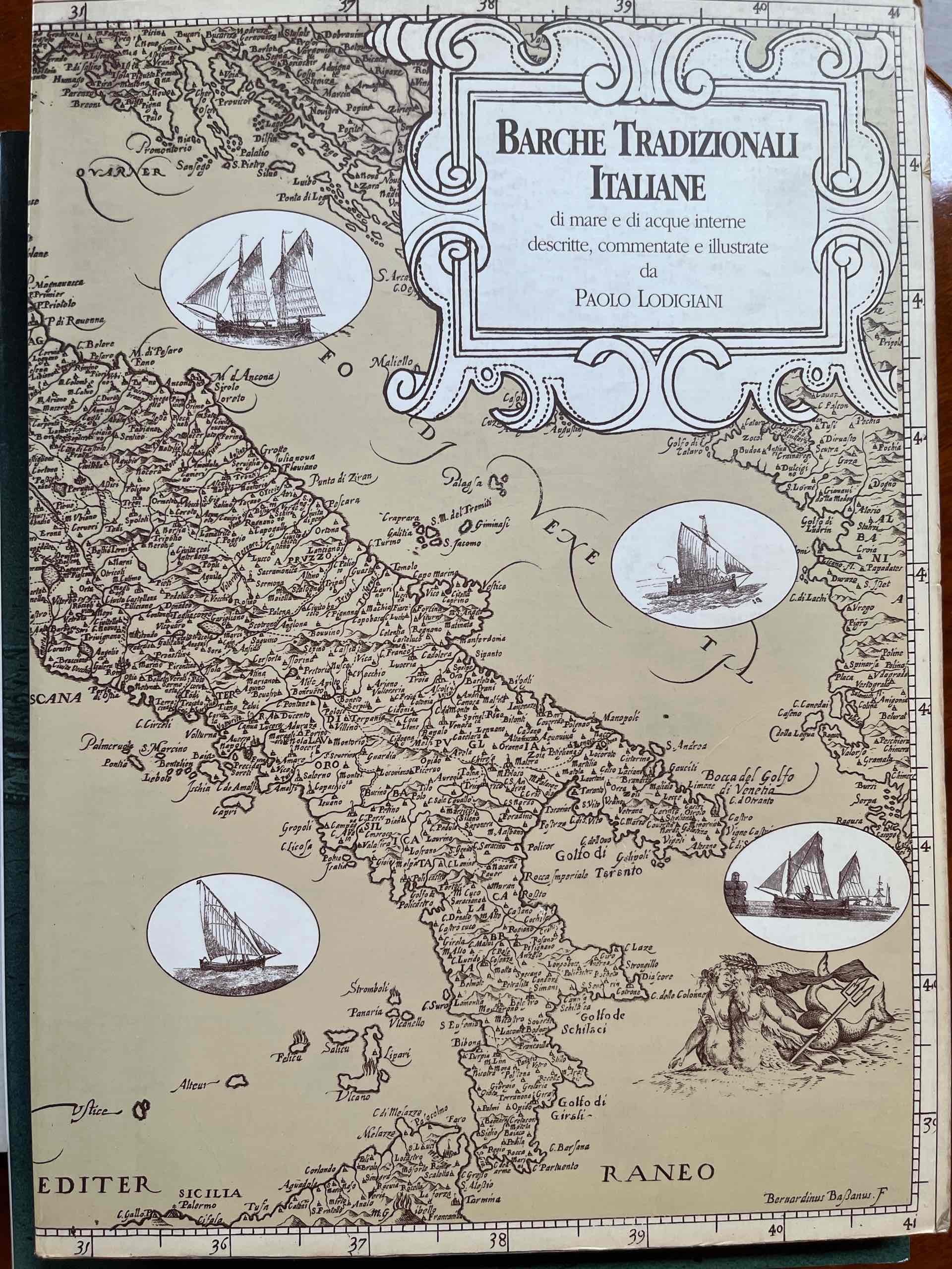 Barche tradizionali italiane libro usato