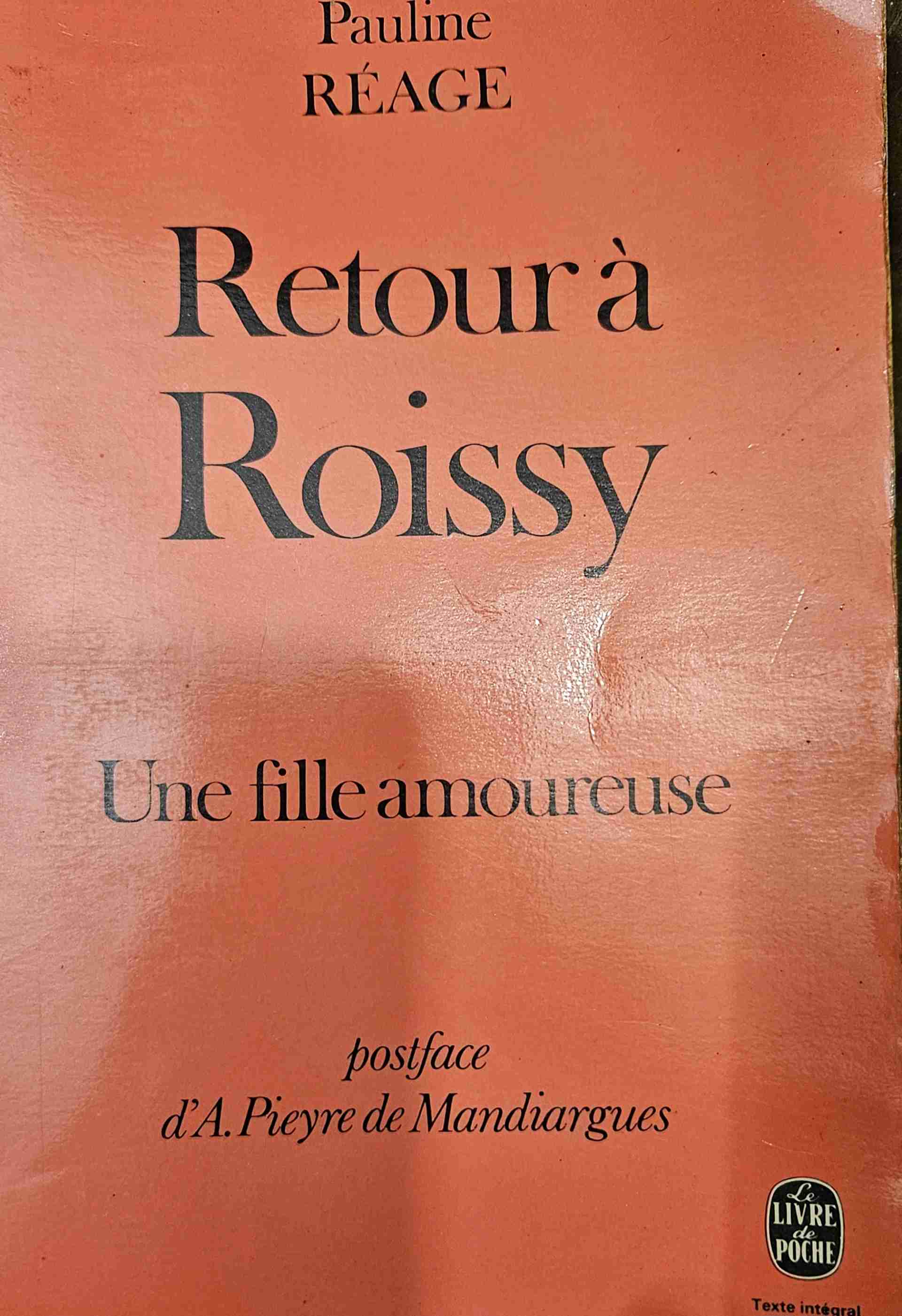 Retour à Roissy (in francese) libro usato