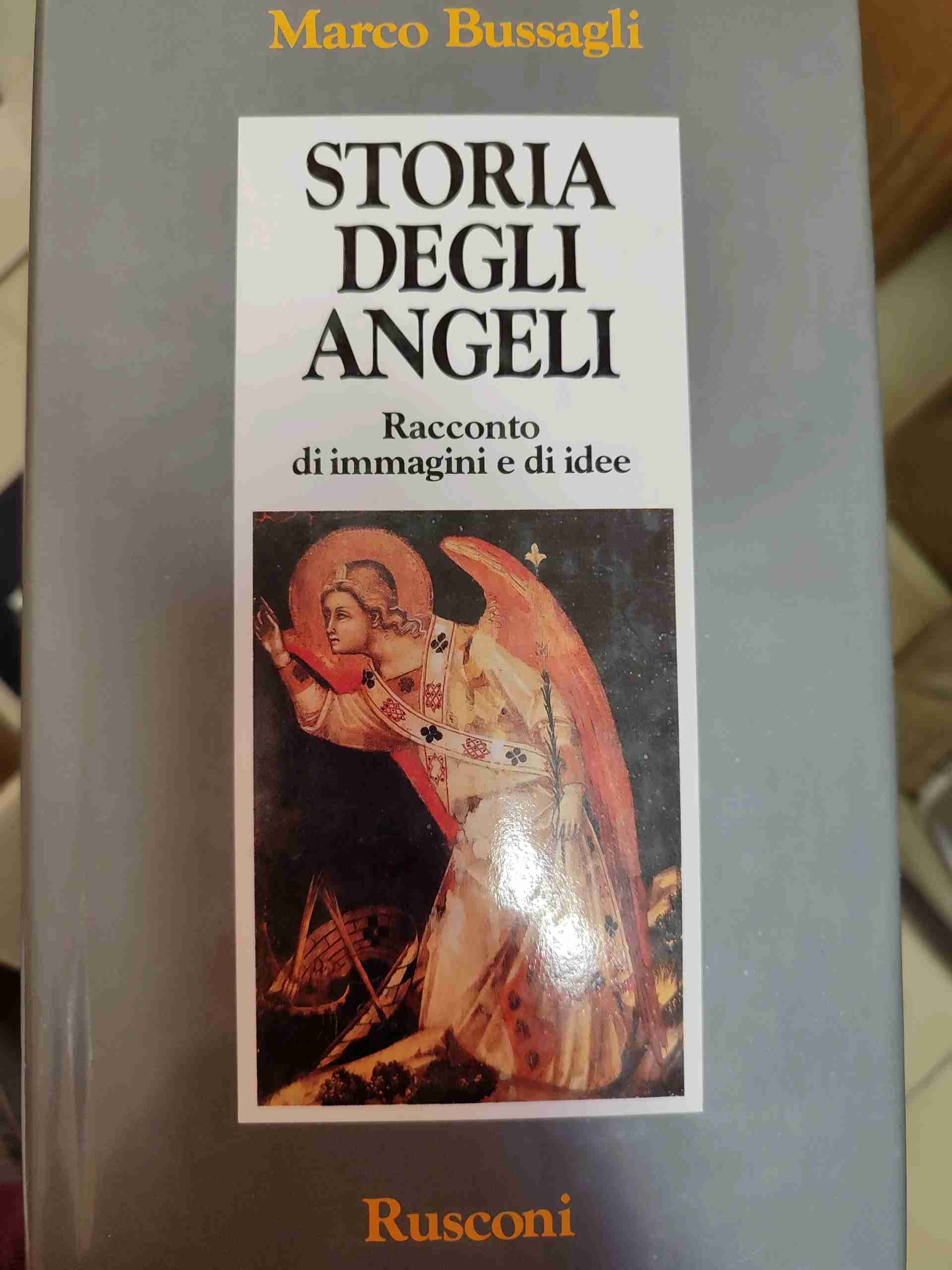Storia degli angeli. Racconto di immagini e di idee libro usato