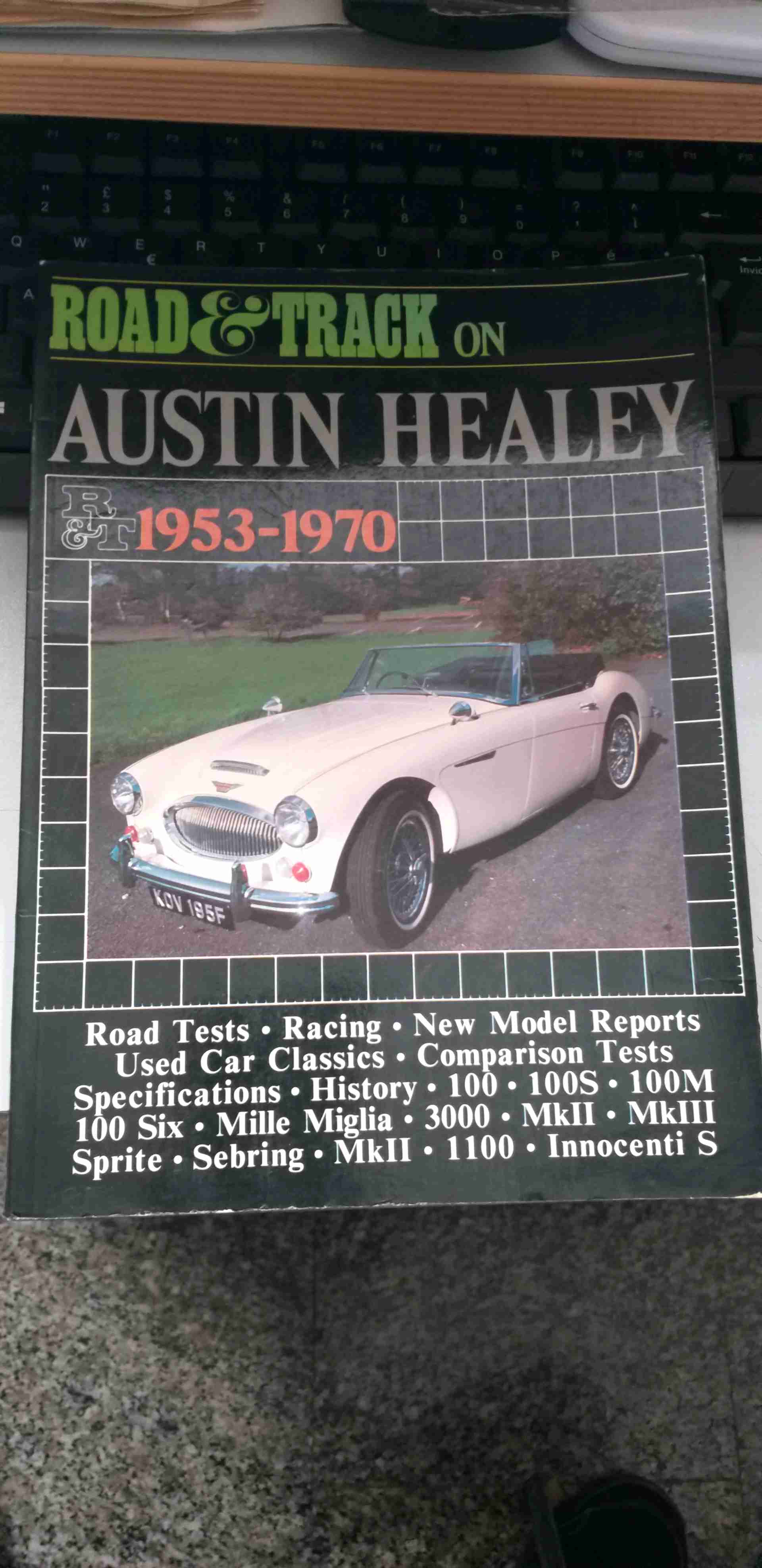 Road & track on Austin Healey 1953-1970