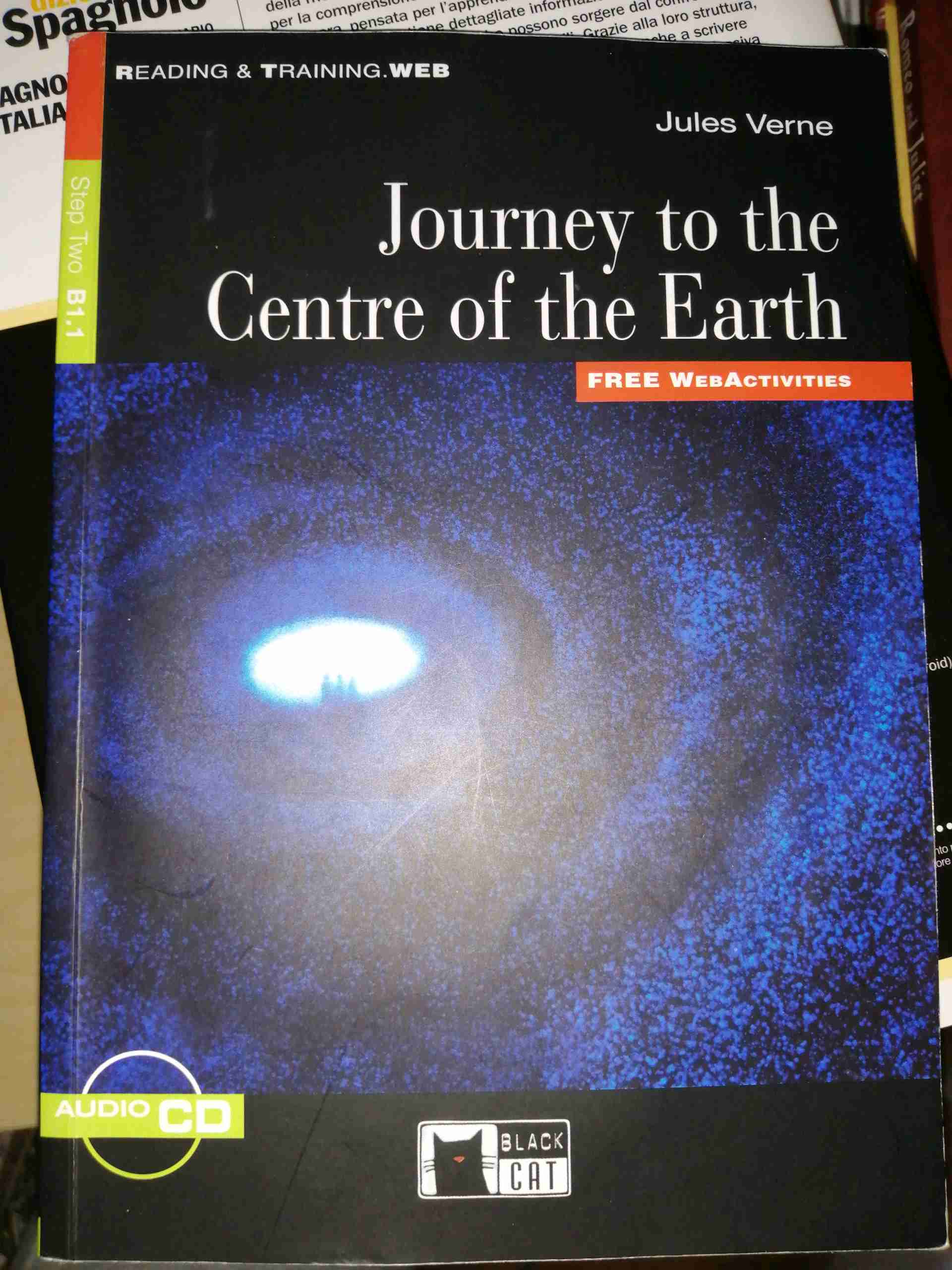 Journey to the centre of the earth. Con file audio MP3 scaricabili libro usato