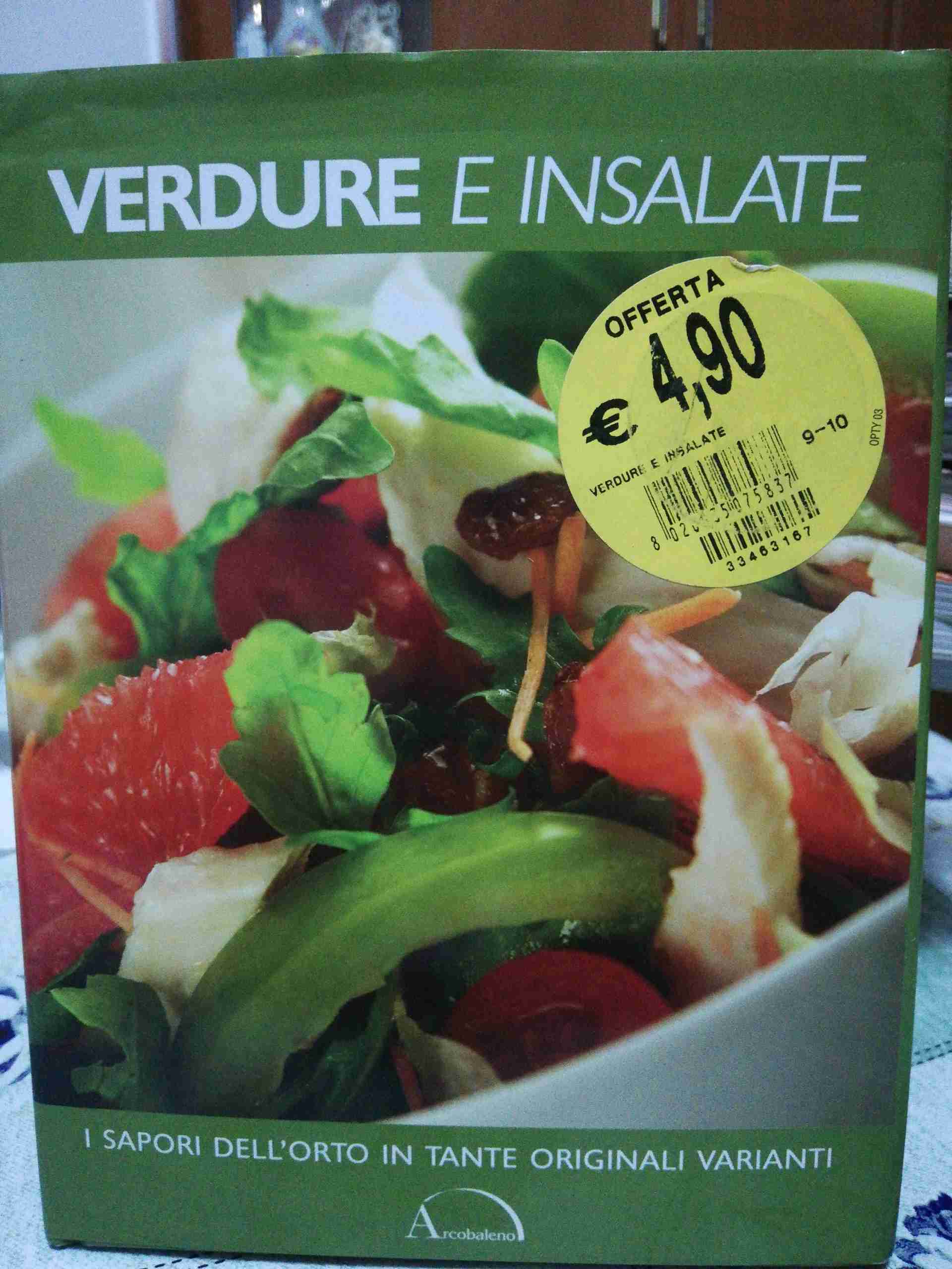Verdure e insalate libro usato