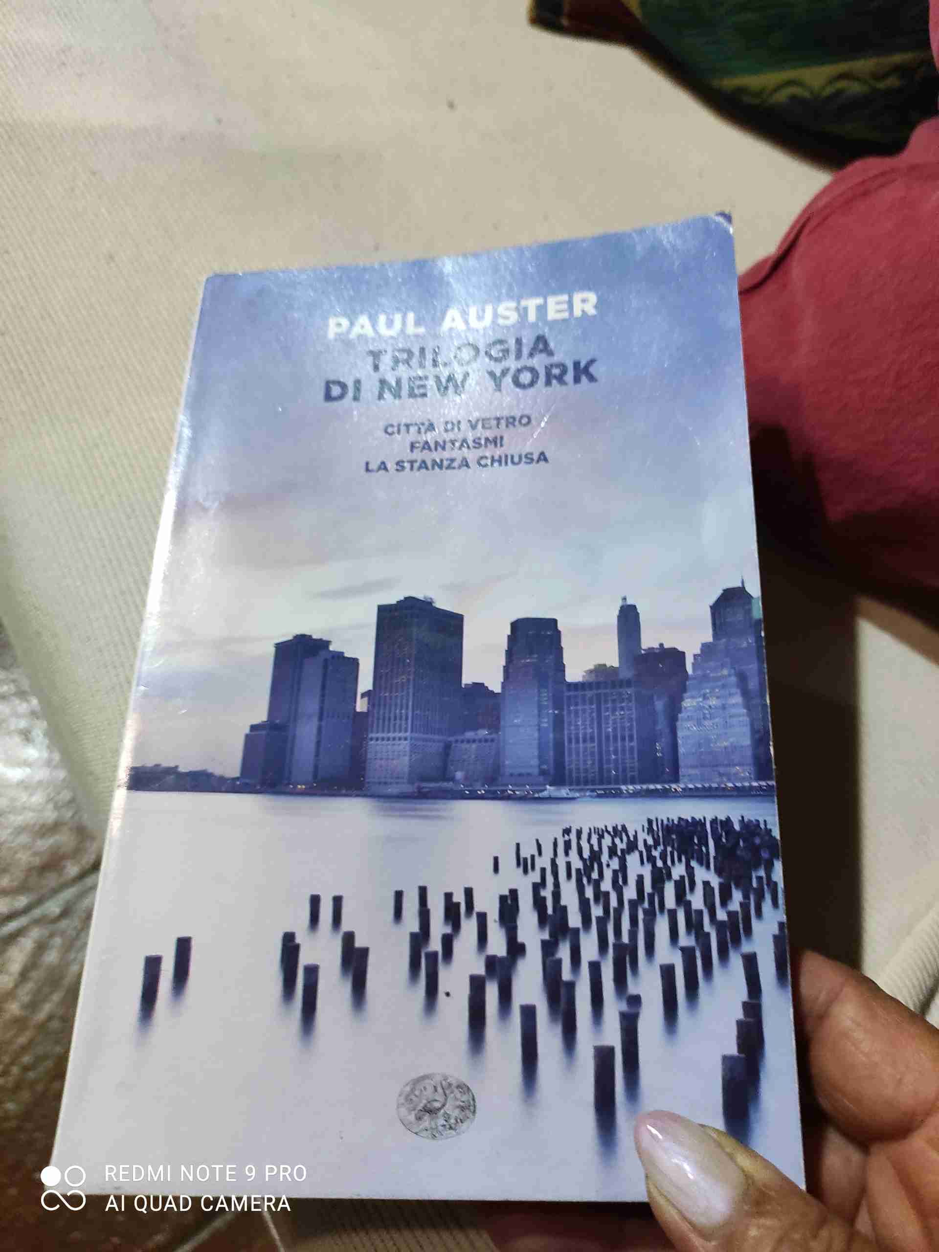 trilogia di New York  libro usato