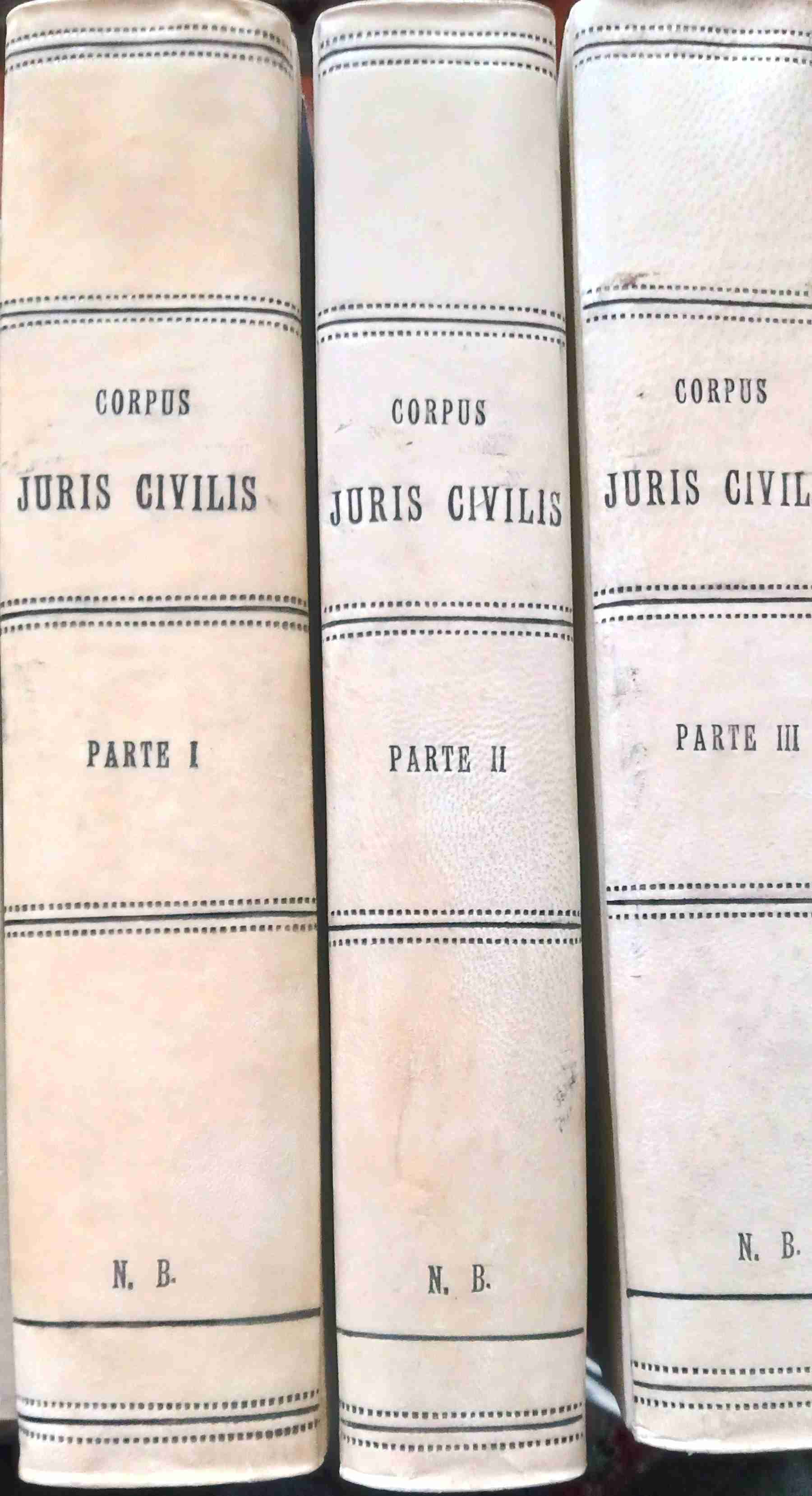 CORPUS JURIS CIVILIS  libro usato