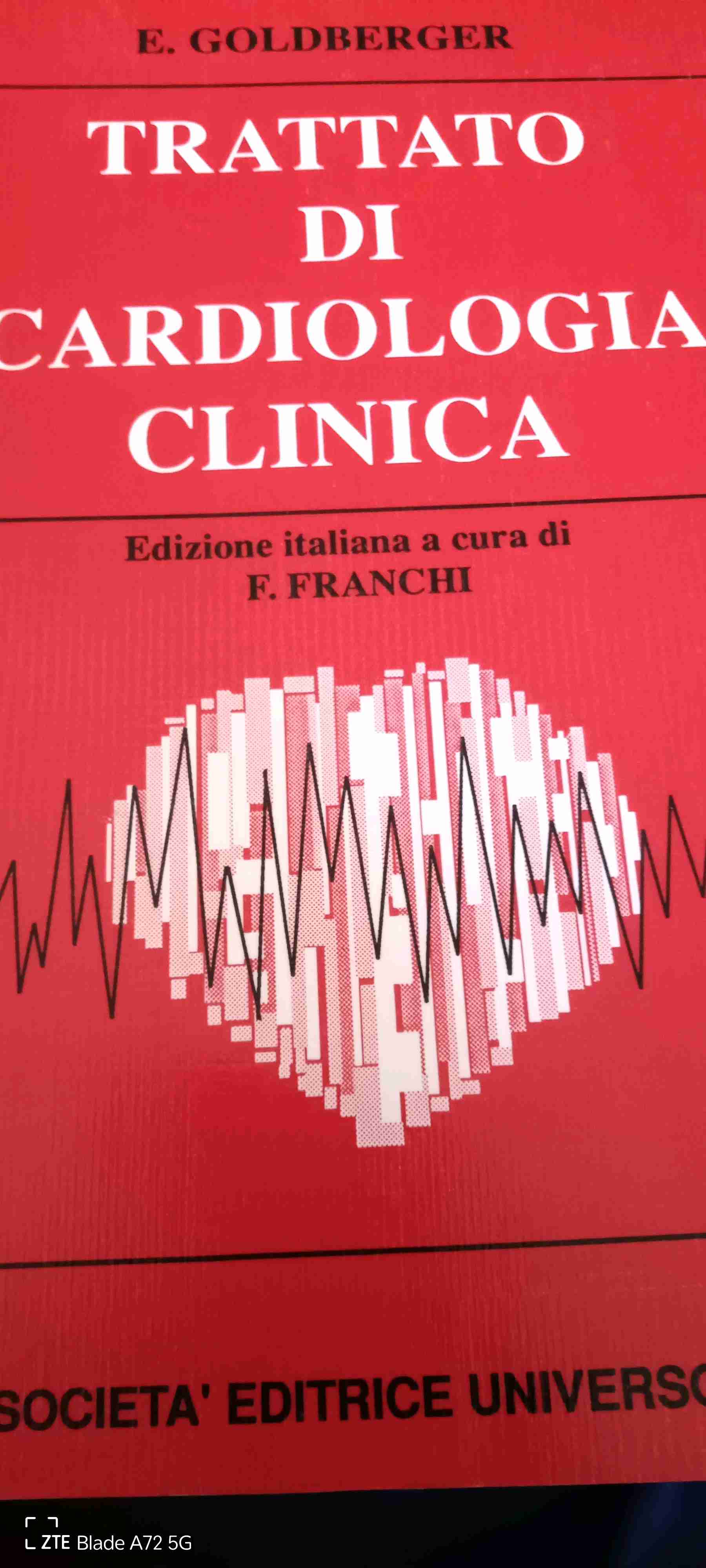 TRATTATO DI CARDIOLOGIA CLINICA  libro usato