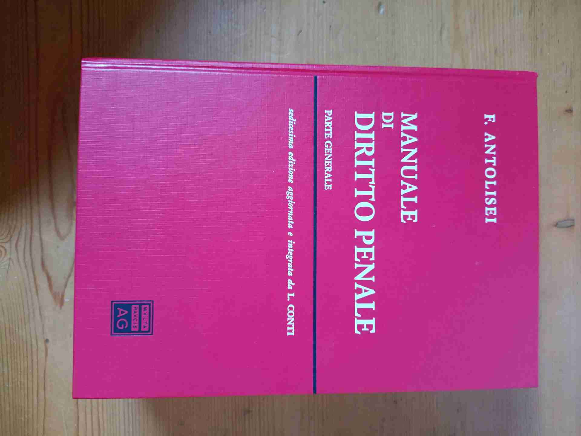 Manuale di diritto penale. Parte generale libro usato