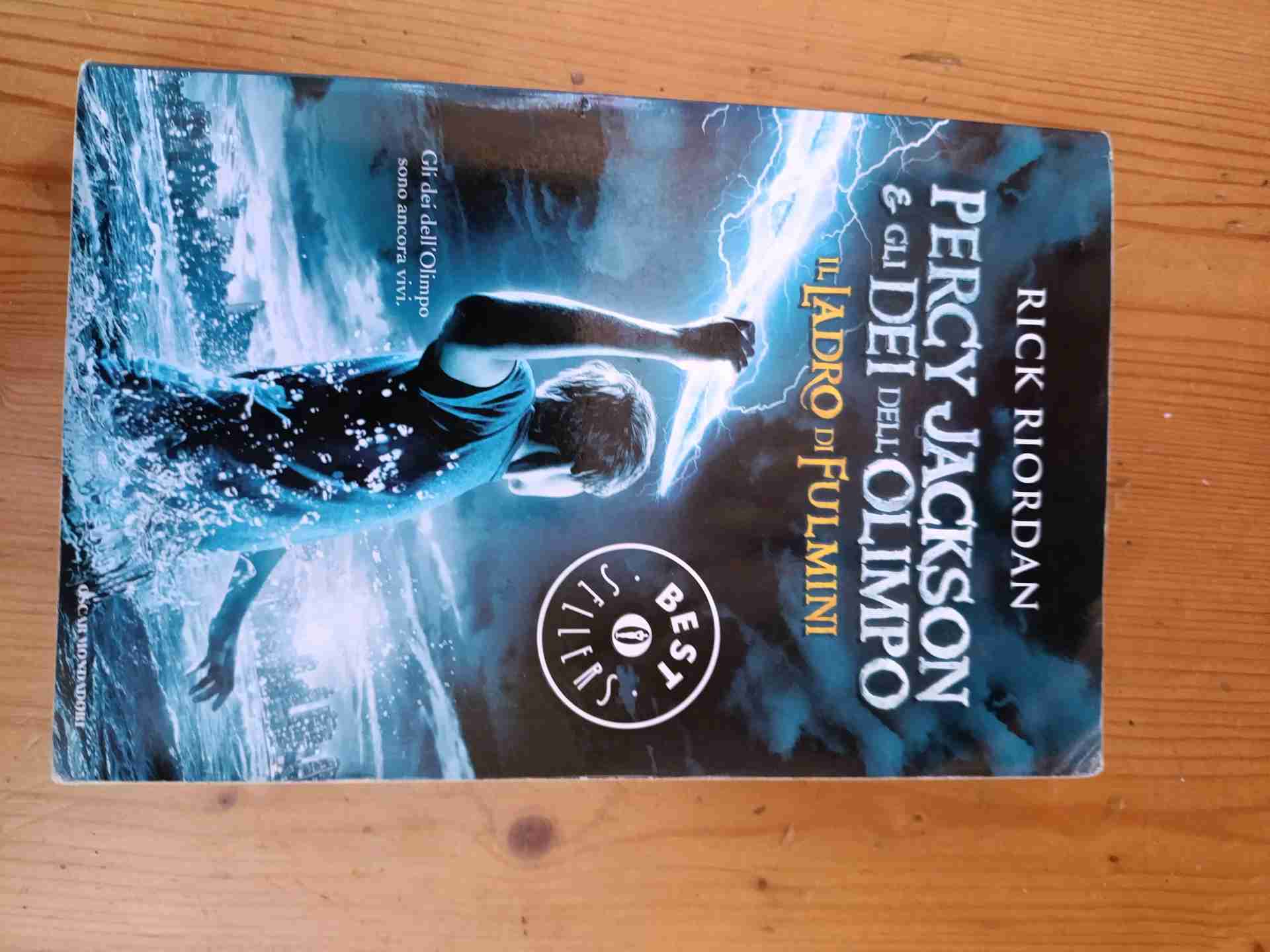 Il Ladro di fulmini. Percy Jackson e gli dei dell'Olimpo libro usato