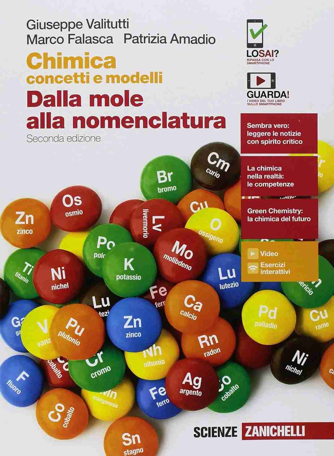 Chimica: concetti e modelli. Dalla mole alla nomen libro usato