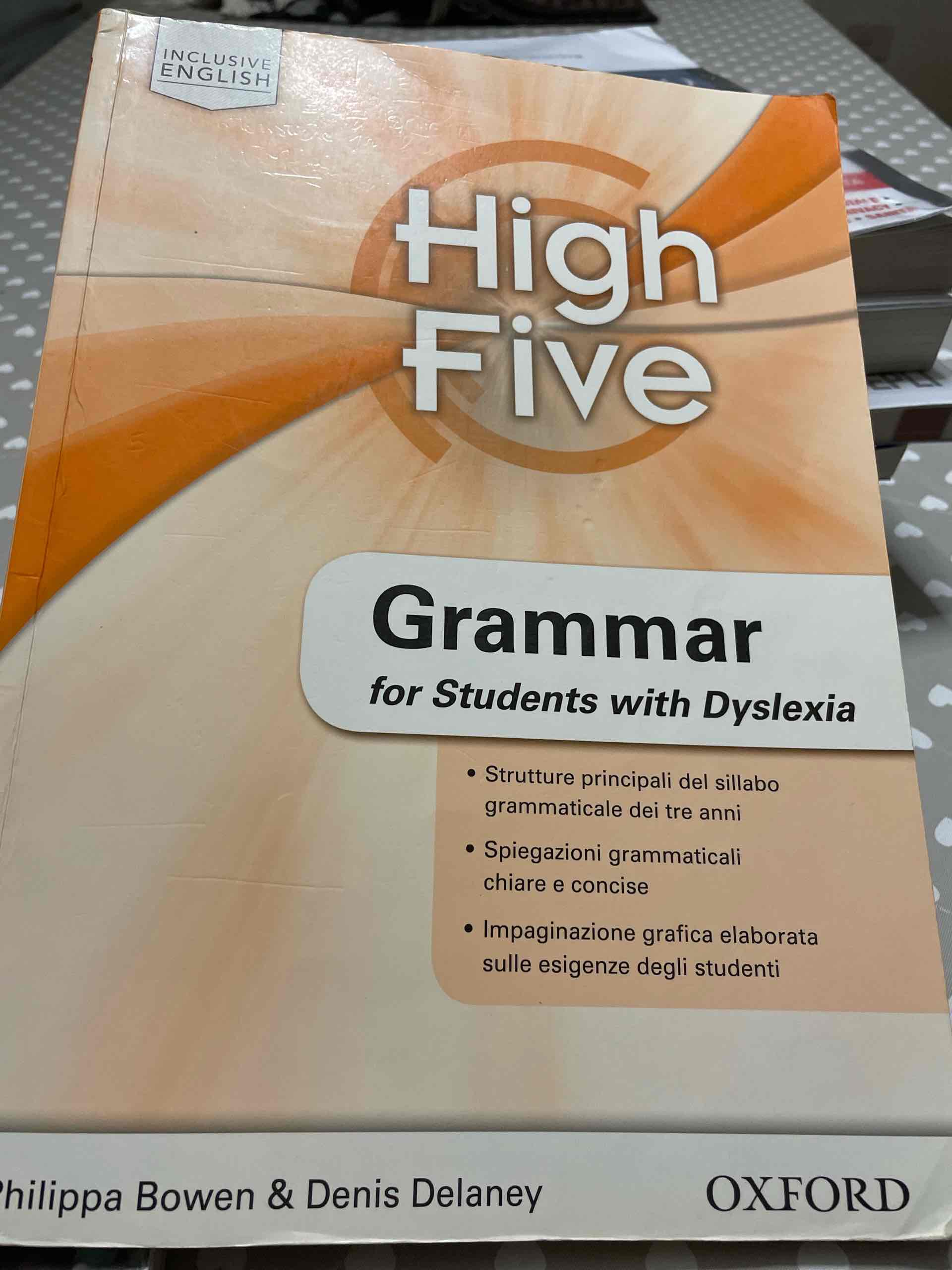 High five. Vol. 1-3. Grammar for students with DSA. Con esapsnione online. Per la Scuola media libro usato