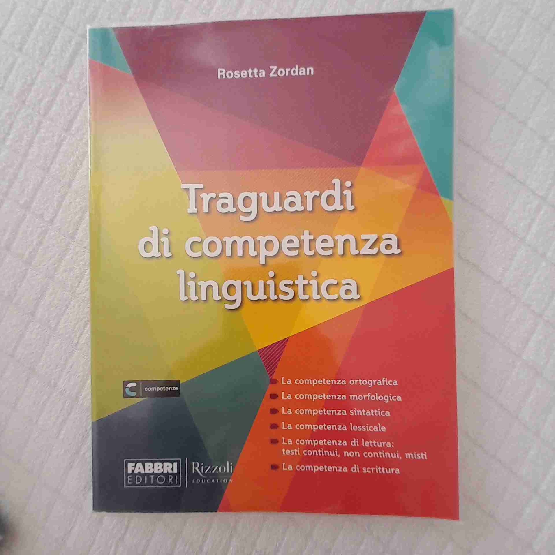 Traguardi di Competenza Linguistica libro usato