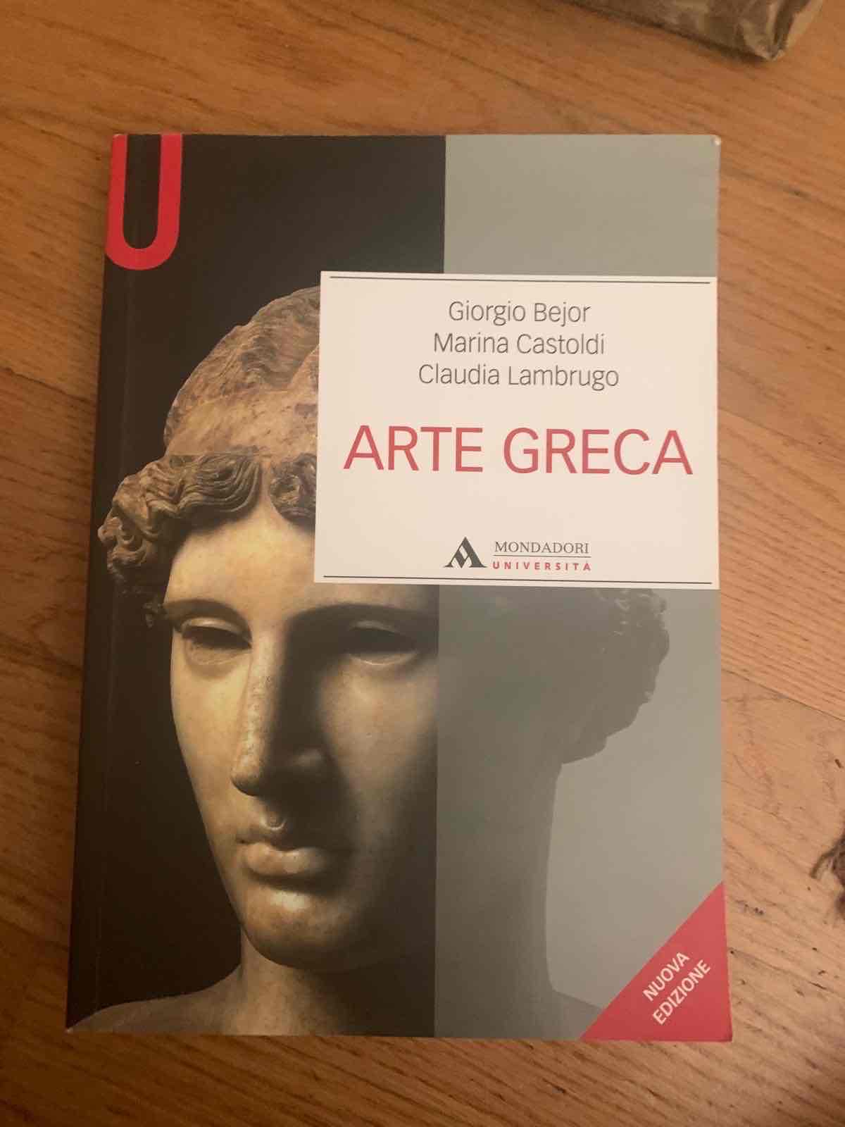 Arte greca. Dal decimo al primo secolo a.C. libro usato