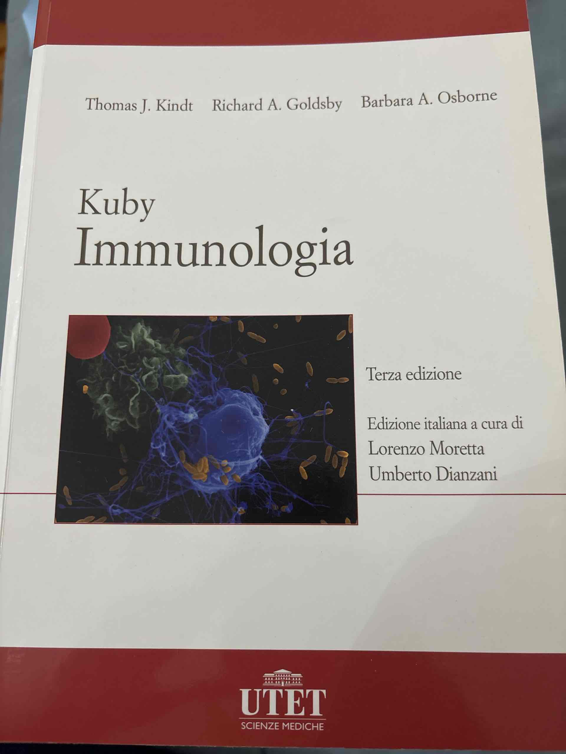 Kuby. Immunologia libro usato