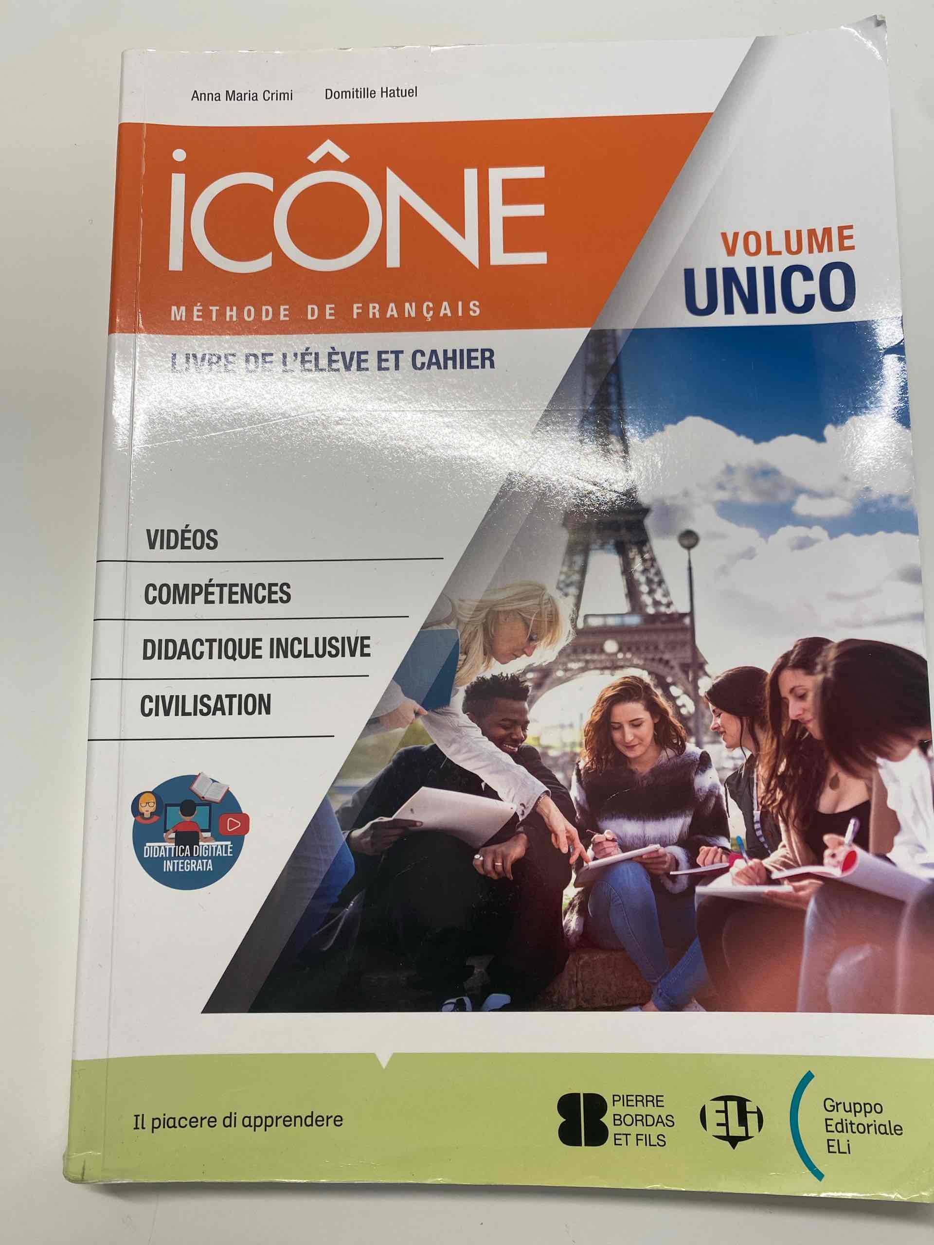 Icône. Corso di lingua francese. Livre élève-Cahier-Grammaire B1. Per le Scuole superiori. Ediz. per la scuola. Con File audio per il download. Con Contenuto digitale per accesso on line. Con Contenuto digitale per download libro usato