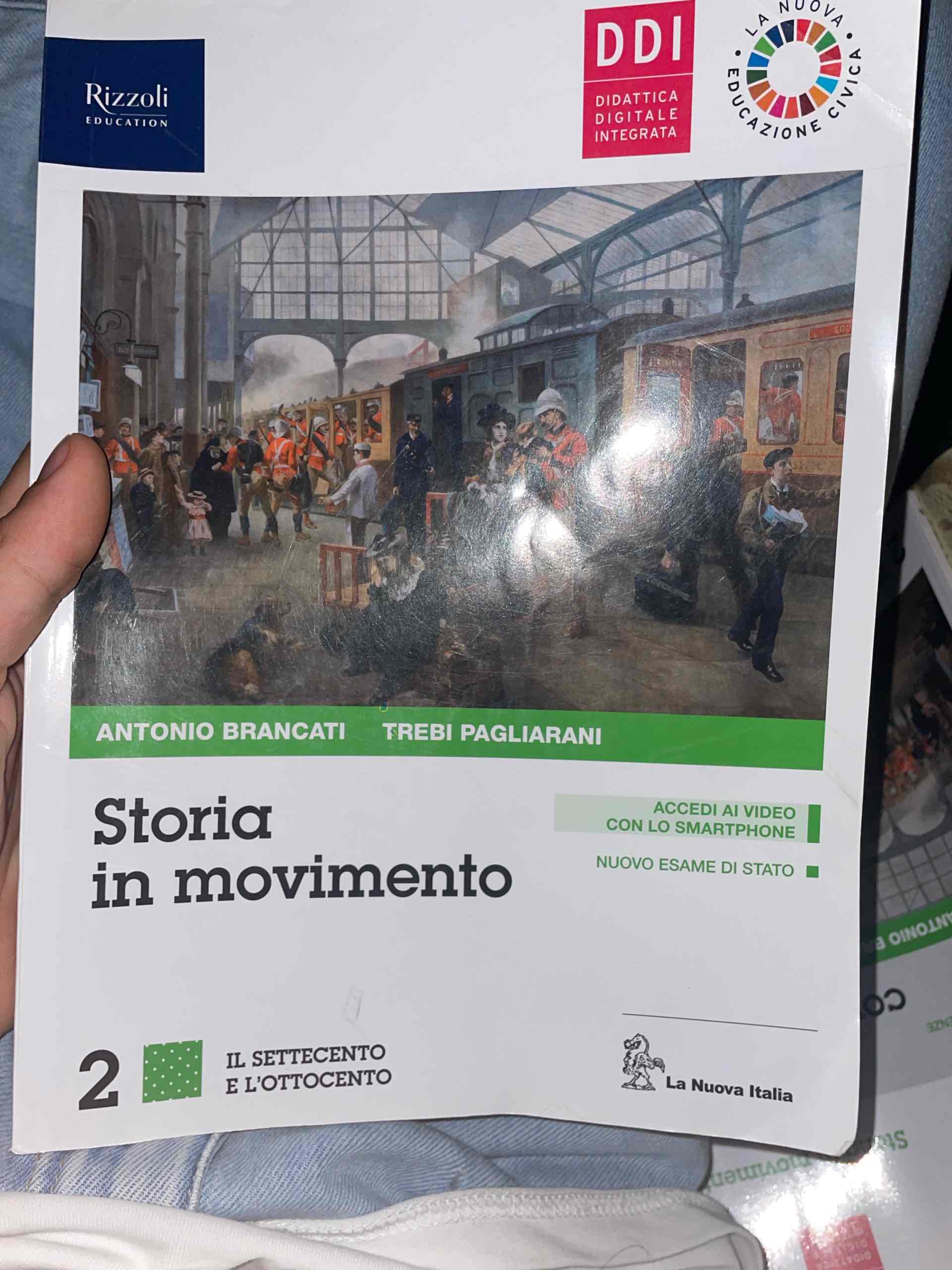 storia in movimento  libro usato