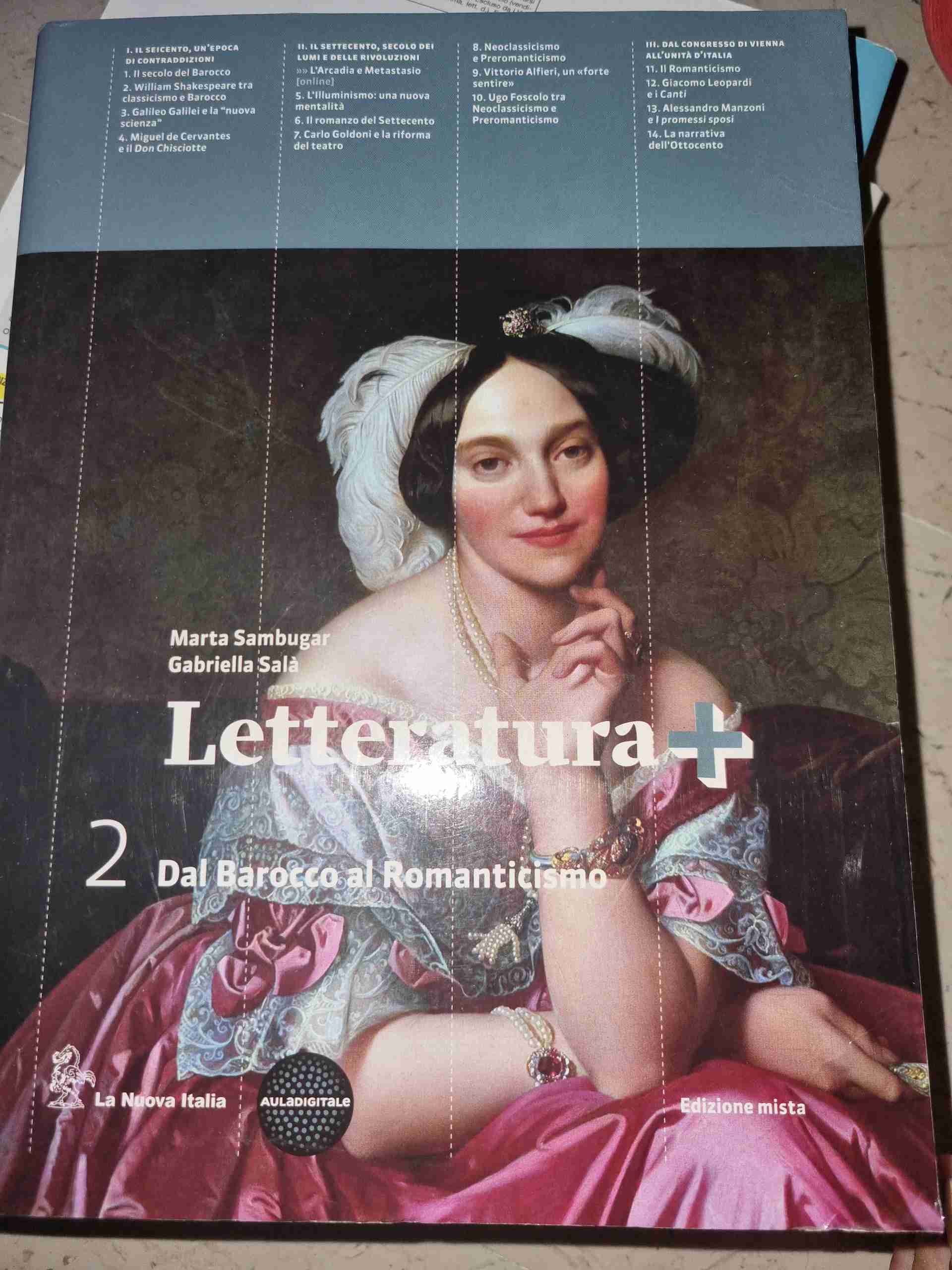 letteratura+ libro usato