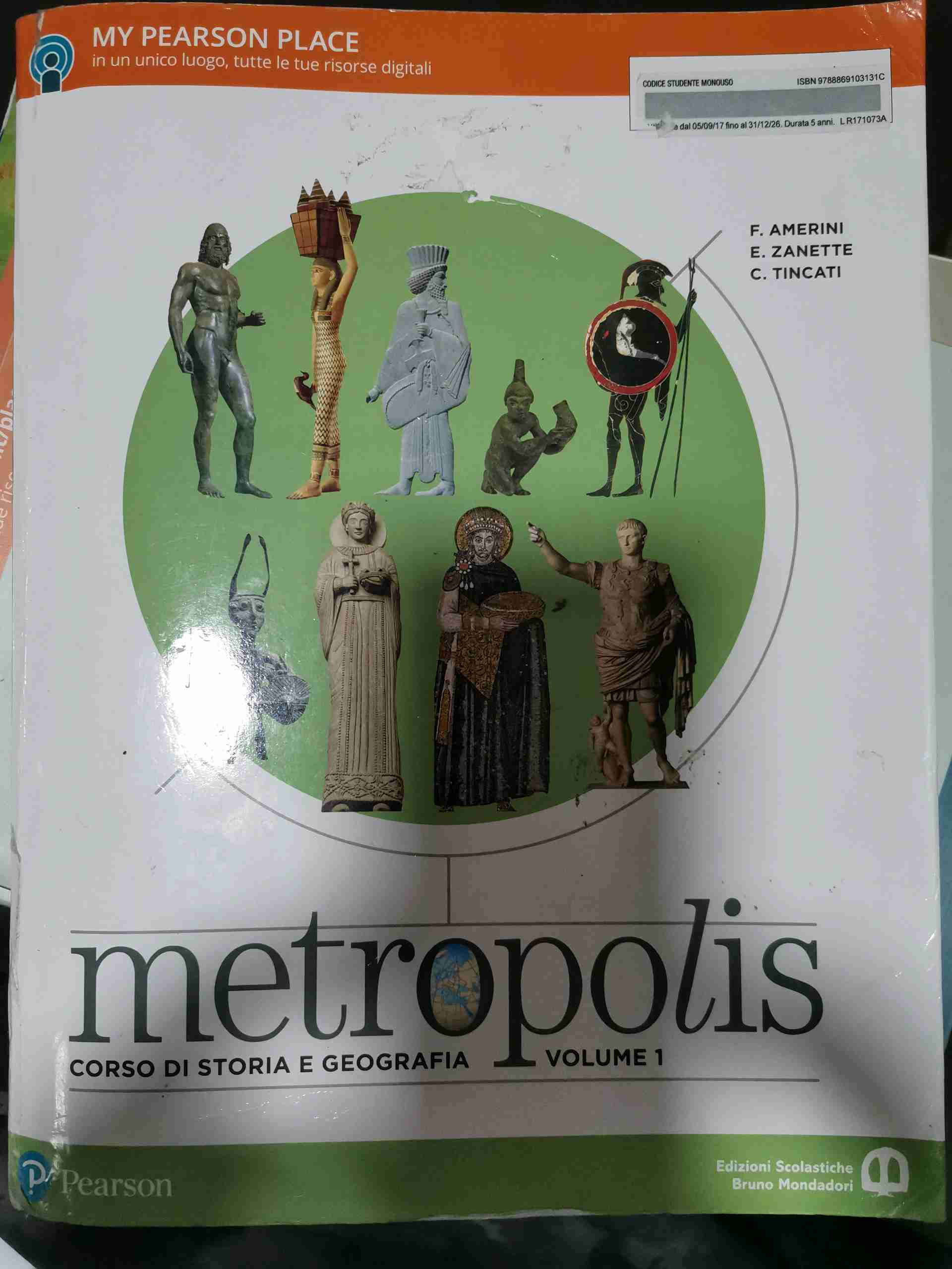 Metropolis. Per le Scuole superiori. Con e-book. Con espansione online. Vol. 1 libro usato