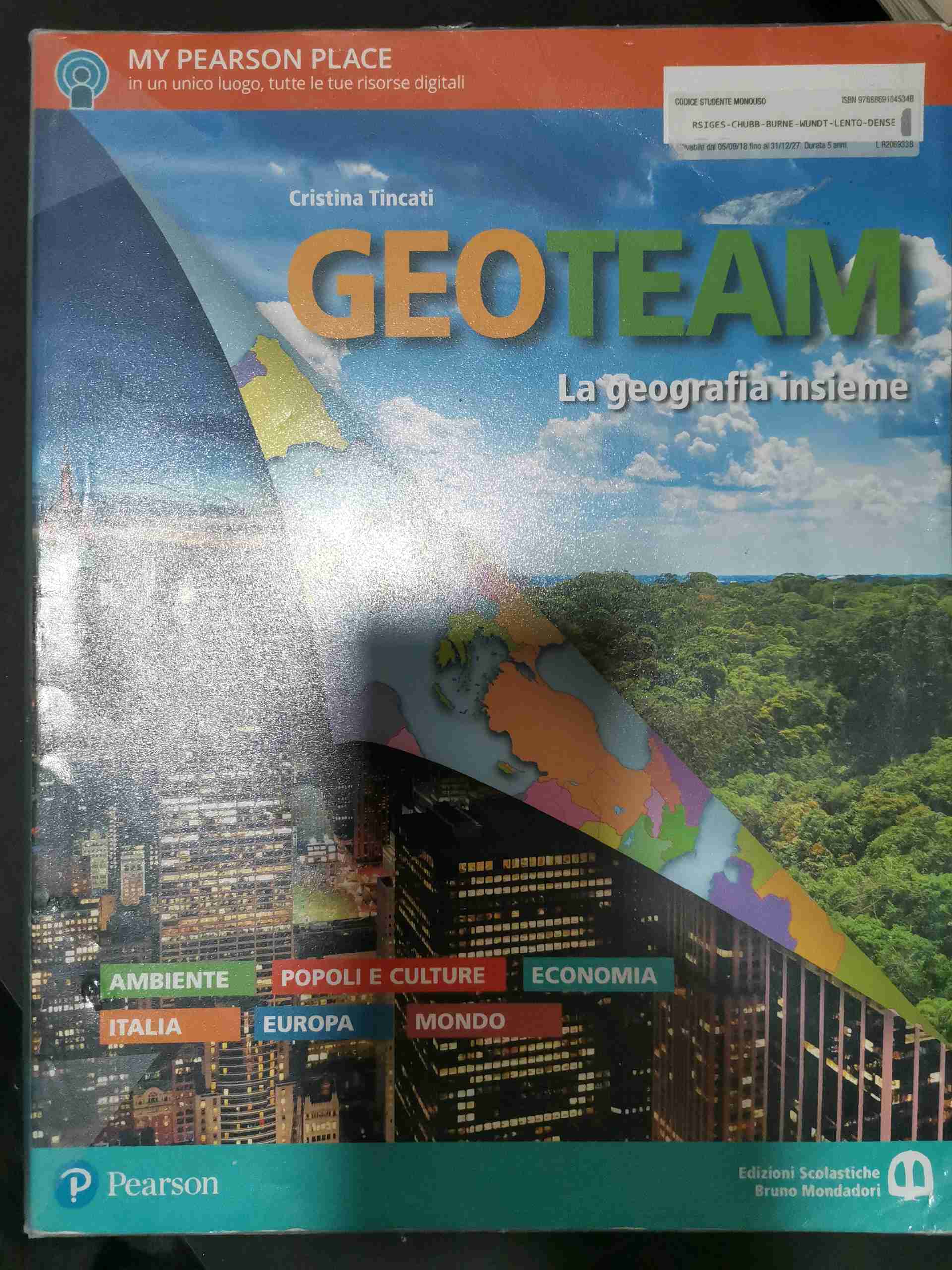 Geo team. Per le Scuole superiori. Con ebook. Con espansione online libro usato