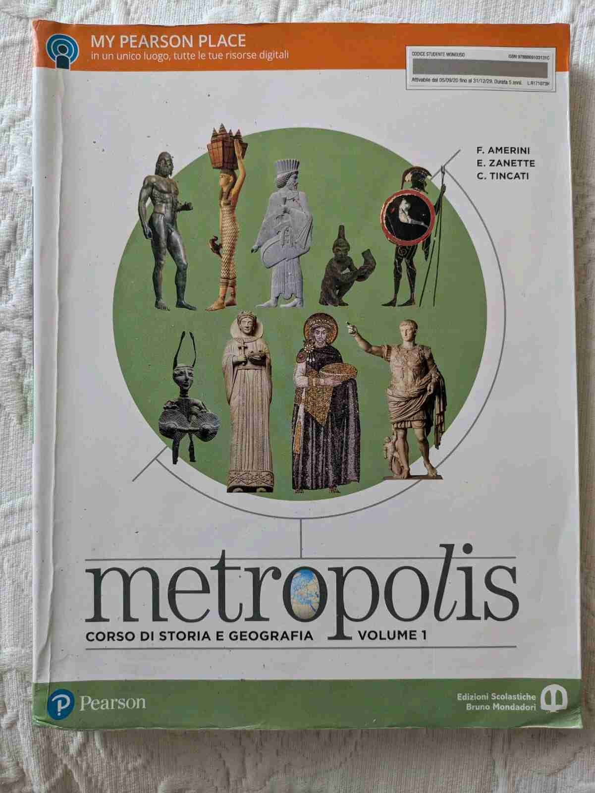 Metropolis. Per le Scuole superiori. Con e-book. Con espansione online. Vol. 1 libro usato