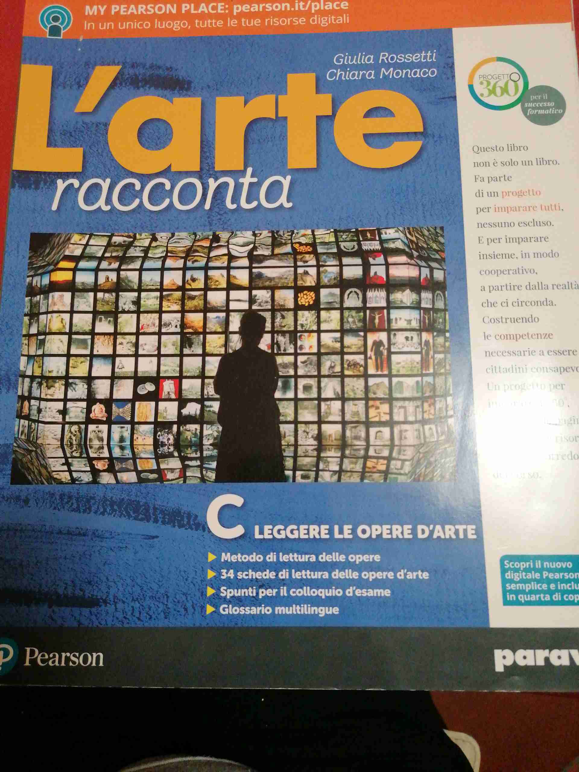 L'arte racconta  libro usato