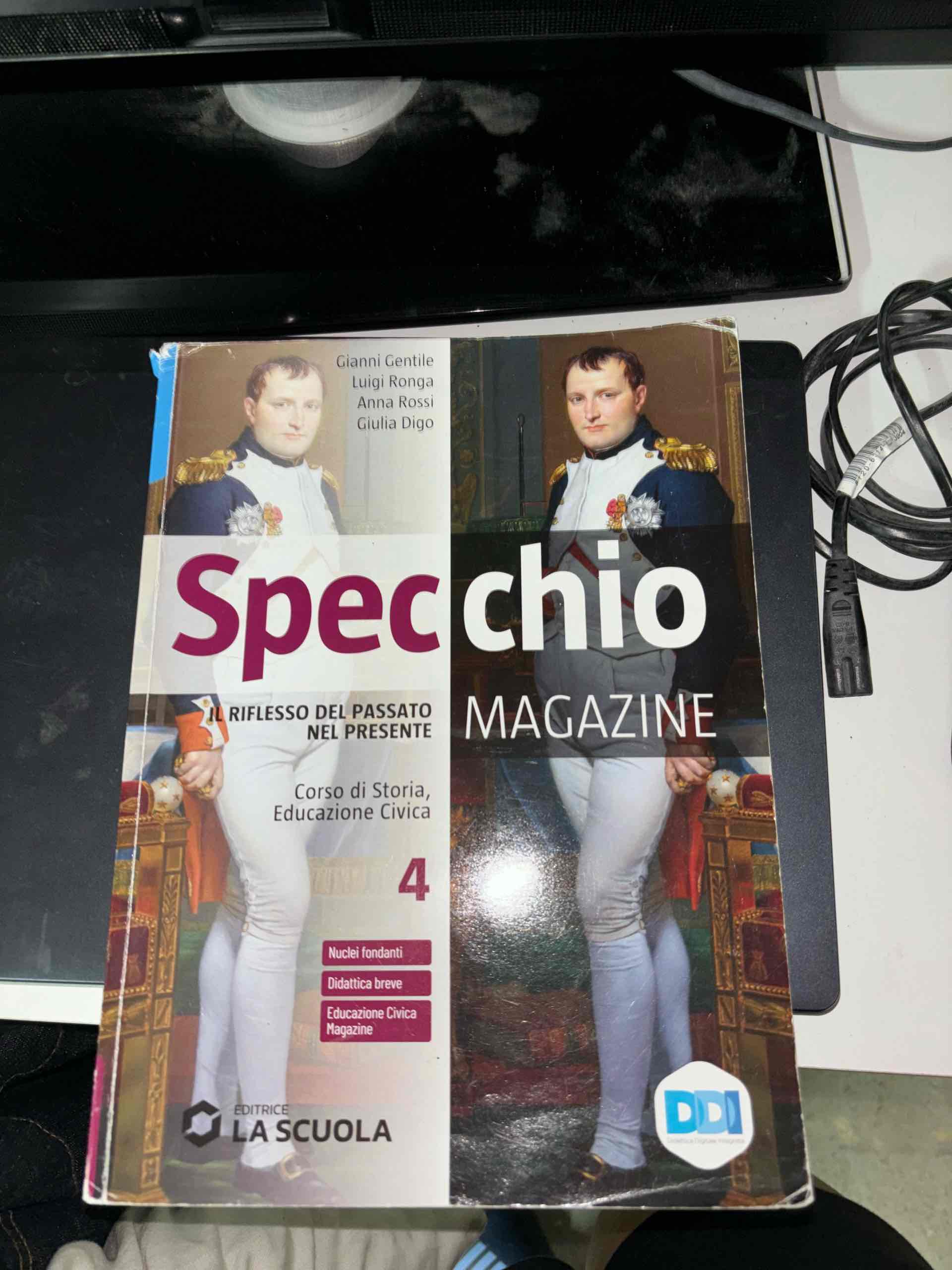 Specchio magazine. Corso di storia, educazione civica. Con CLIL. Per le Scuole superiori. Con e-book. Con espansione online. Vol. 4: Il Settecento e l'Ottocento libro usato