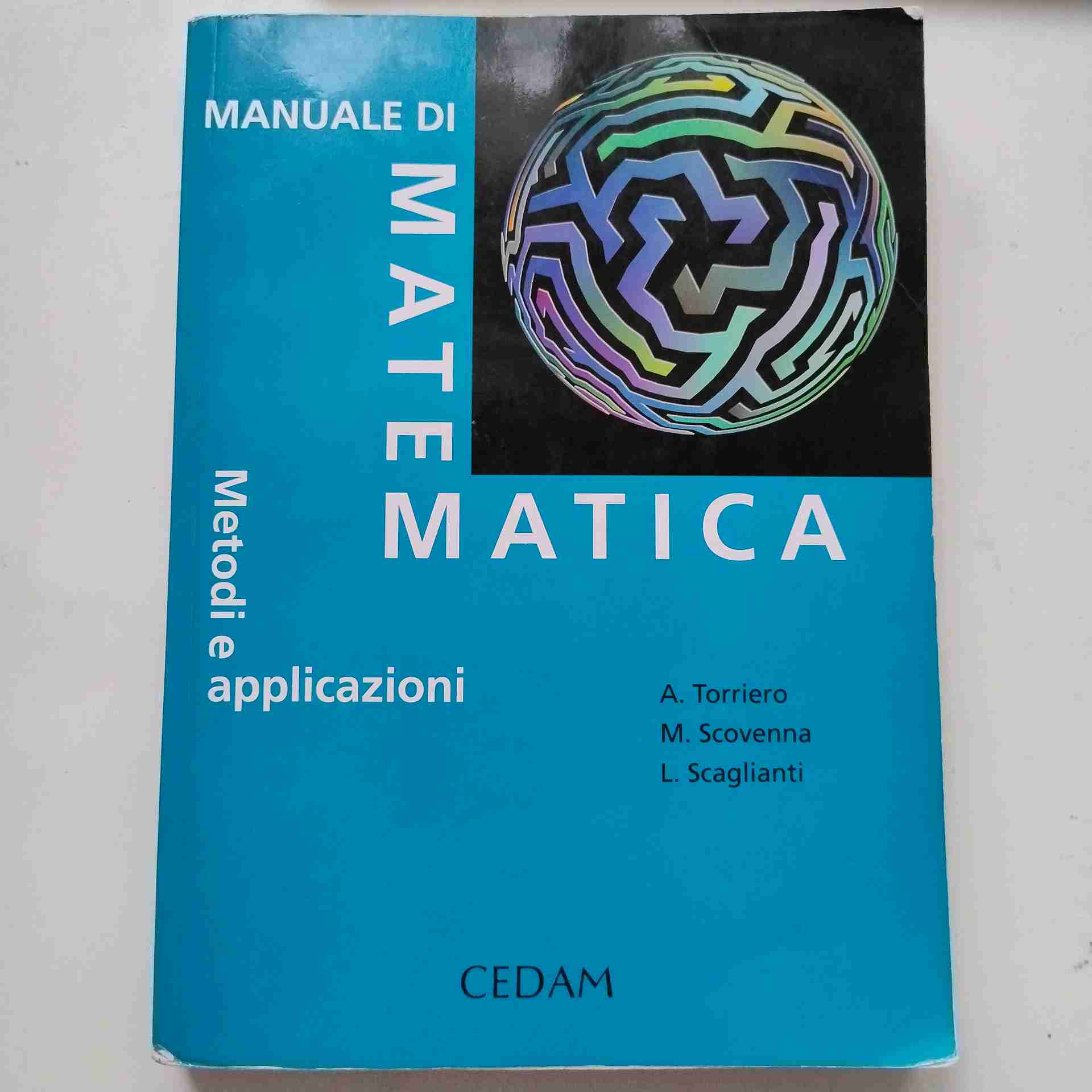 Manuale di matematica. Metodi e applicazioni libro usato