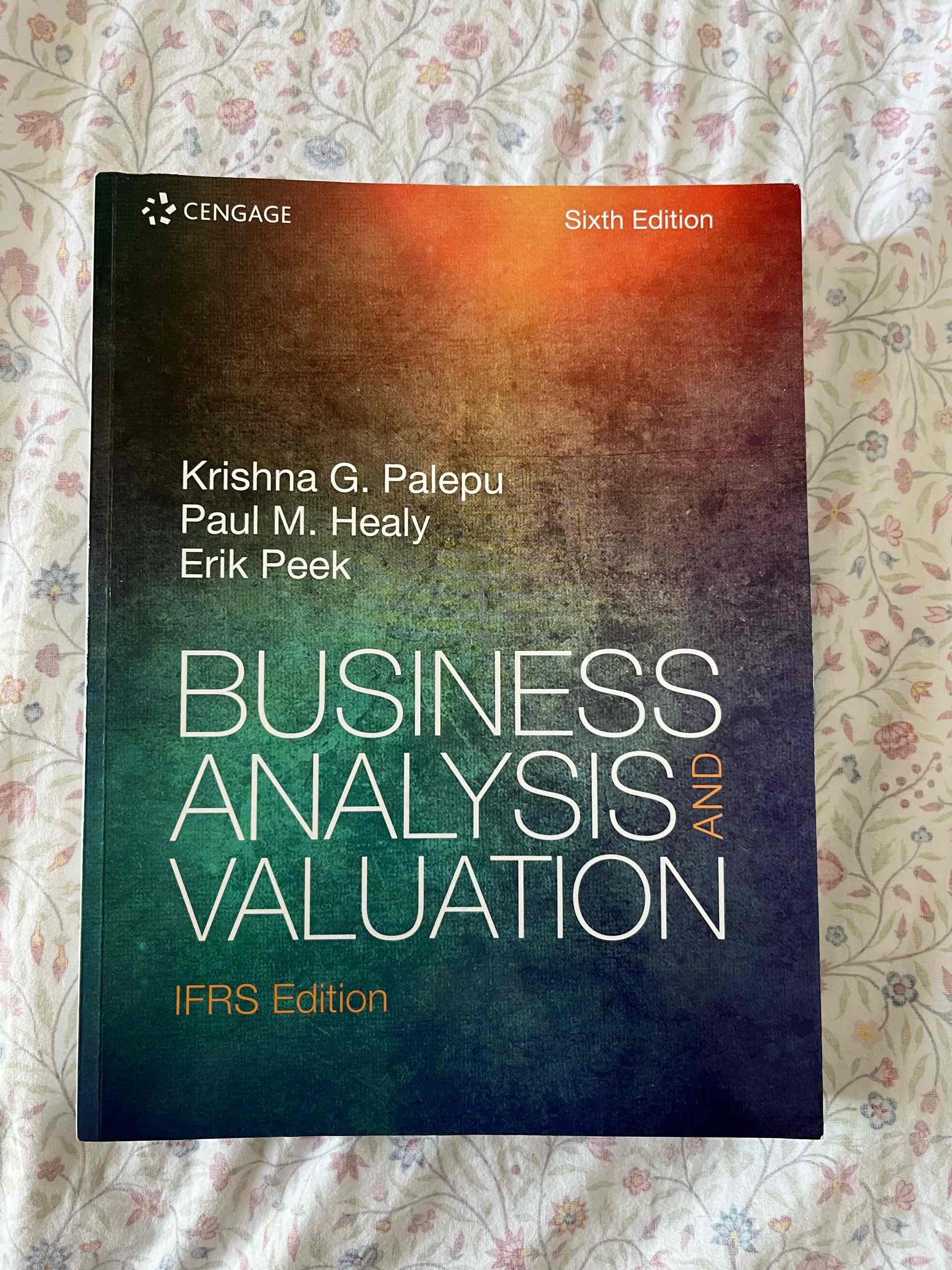 Peek, Erik (Erasmus University) - Business Analysis And Valuation: Ifrs [Edizione: Regno Unito] libro usato