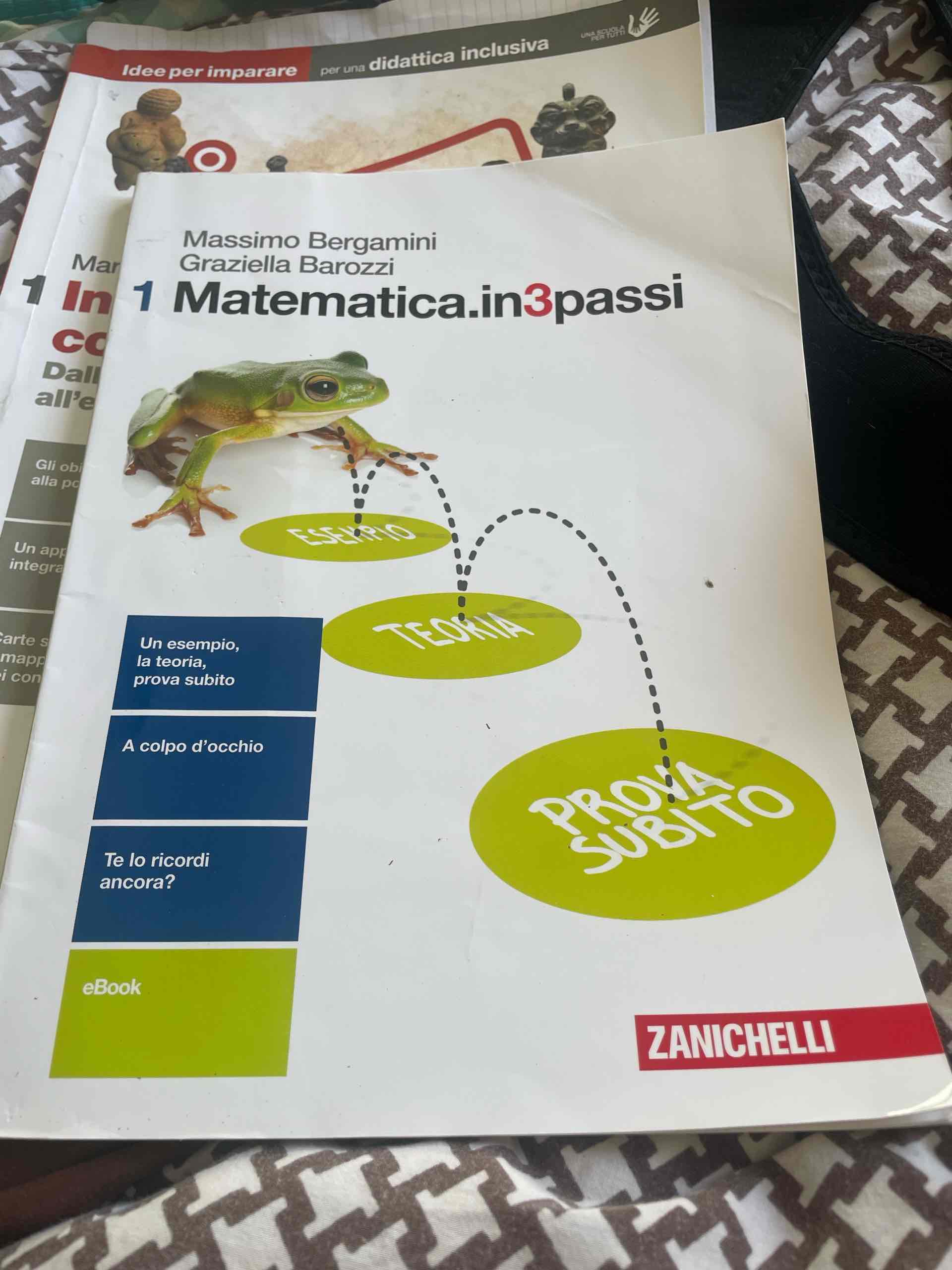 matematica in 3 passi libro usato