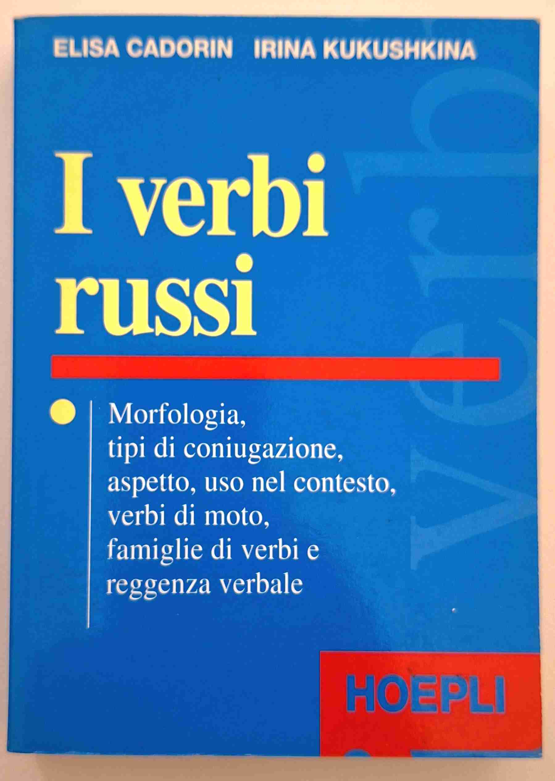 I verbi russi libro usato