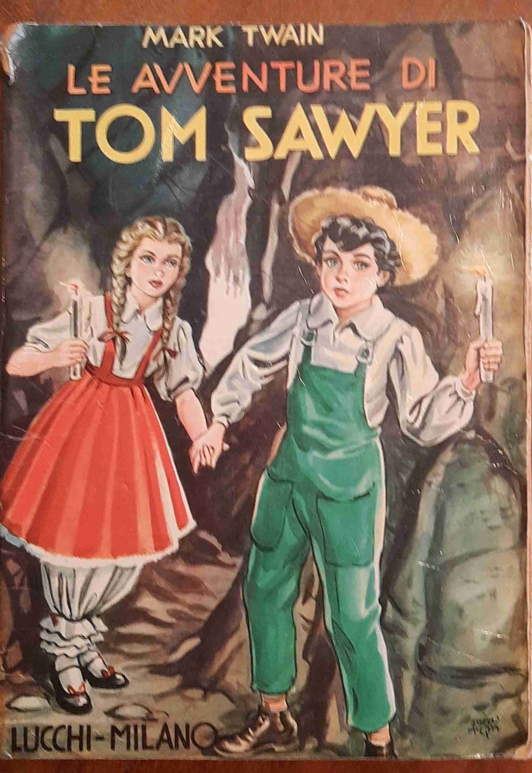 LE AVVENTURE DI TOM SAWYER  libro usato