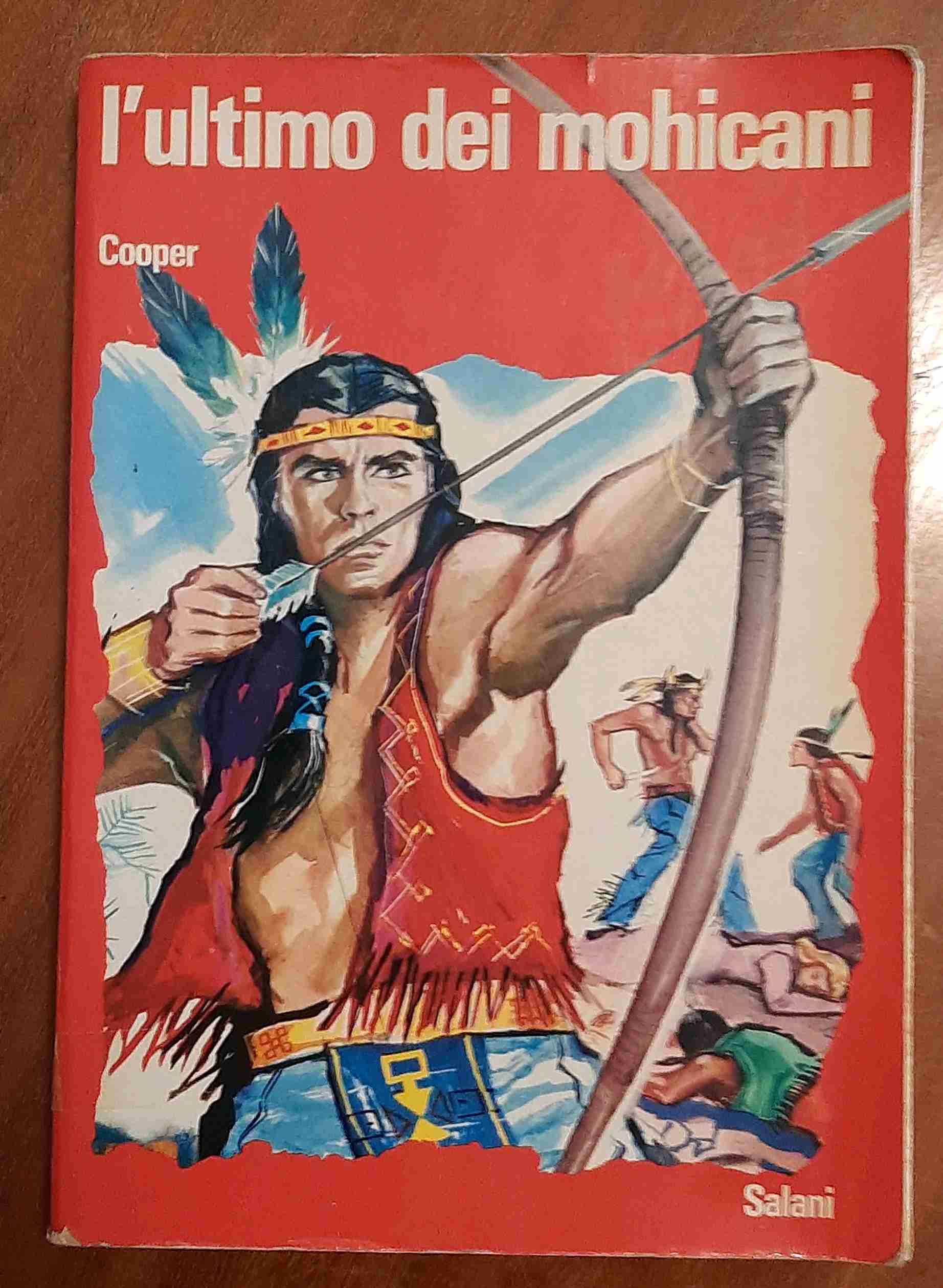 L'Ultimo dei mohicani  libro usato