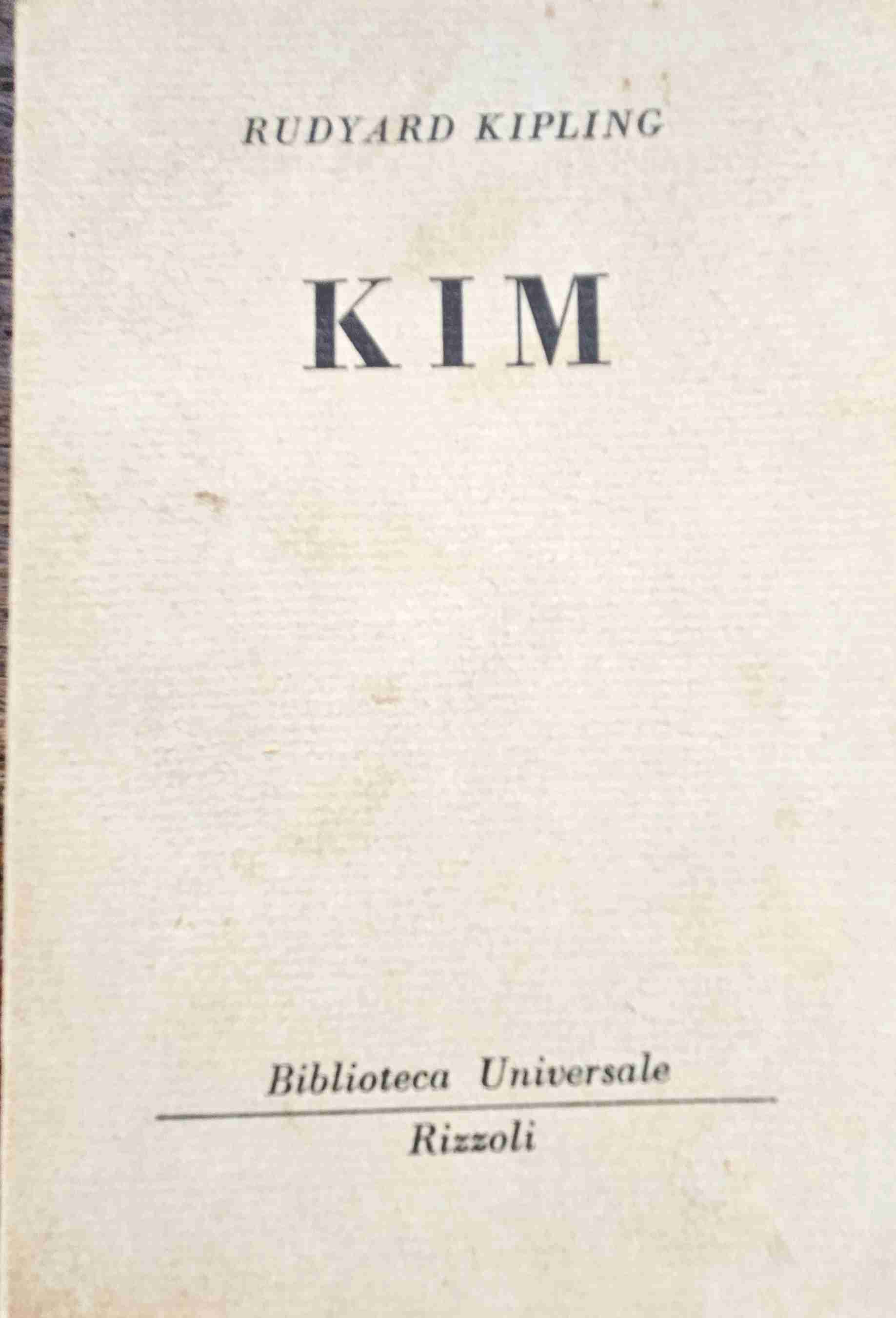 Kim libro usato