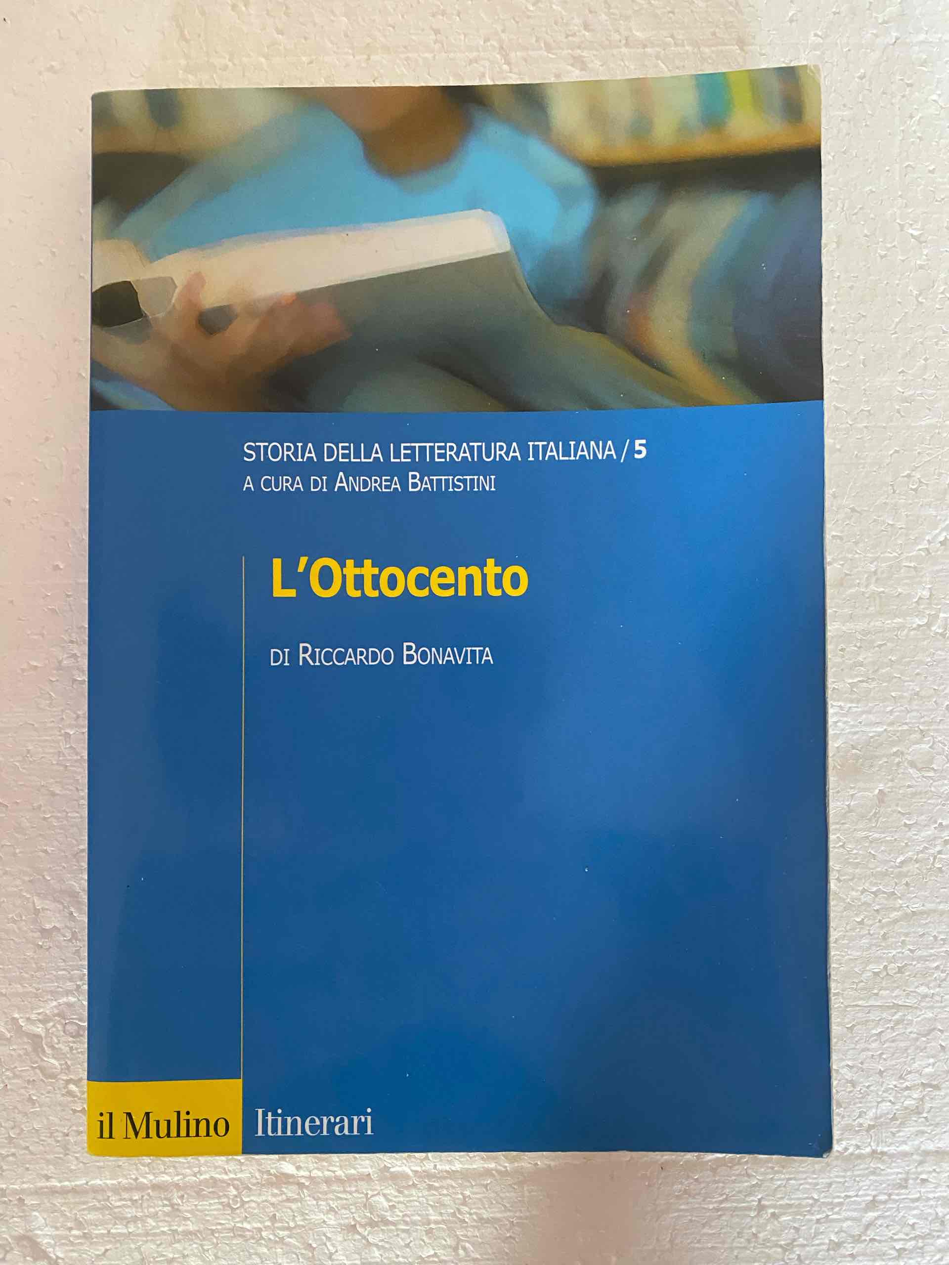 Storia della letteratura italiana. Vol. 5: L'Ottocento libro usato