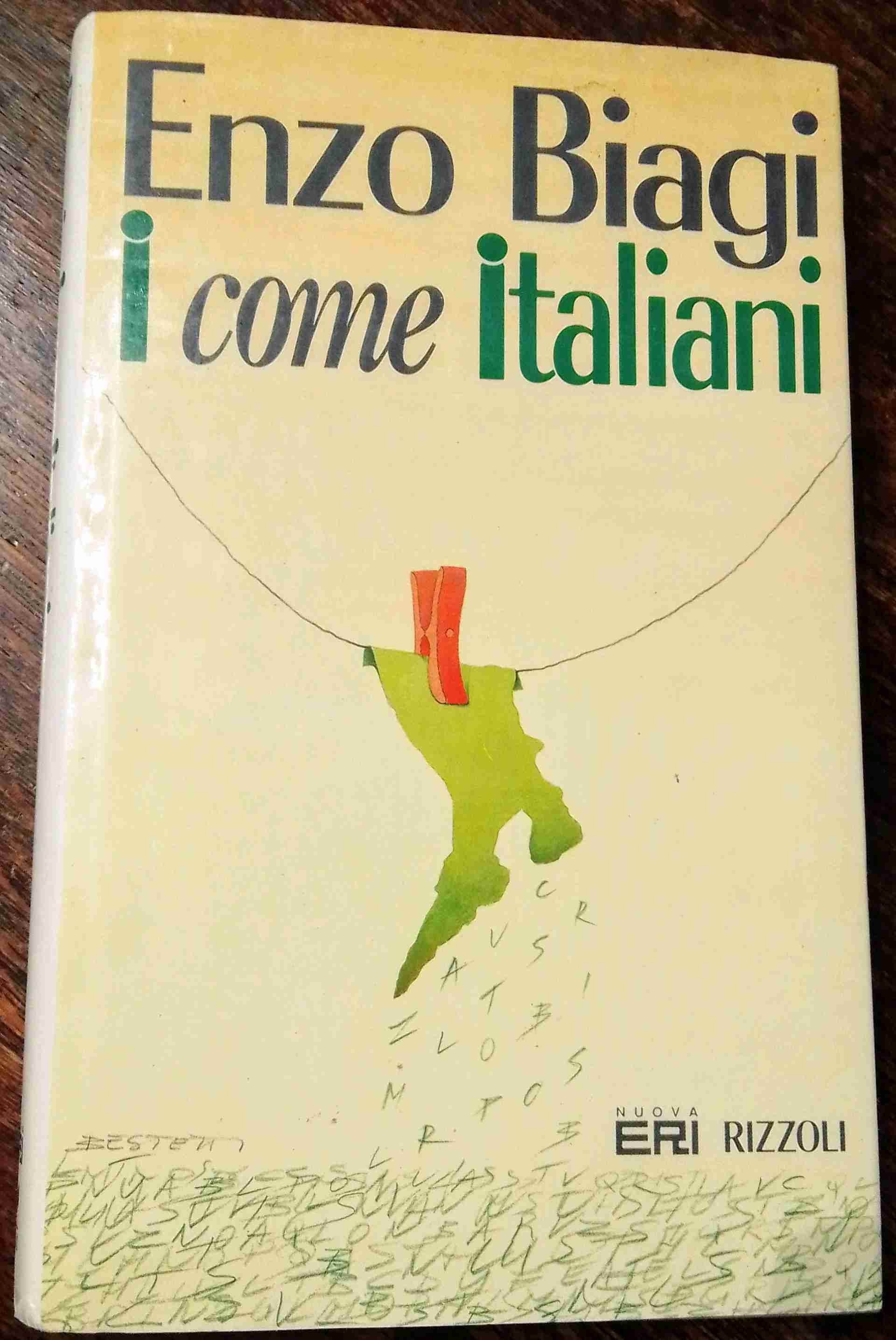 I COME ITALIANI libro usato