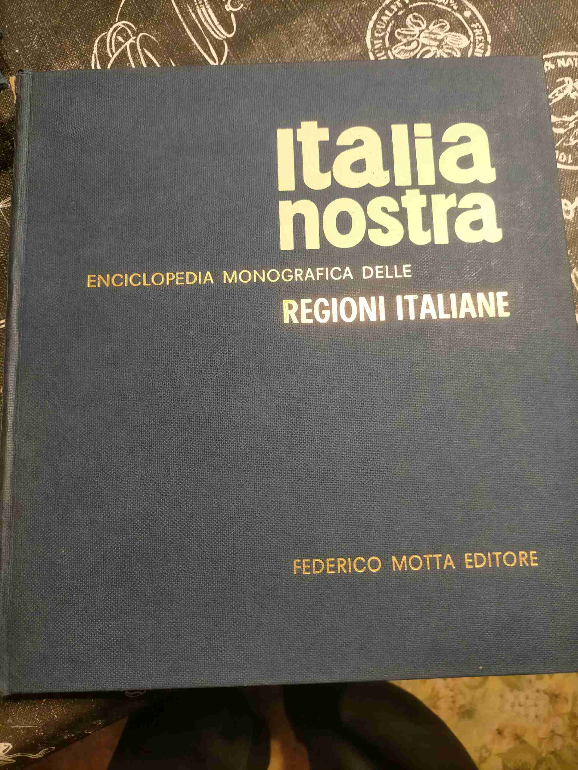 Italia nostra enciclopedia delle regioni italiane 4 volumi libro usato