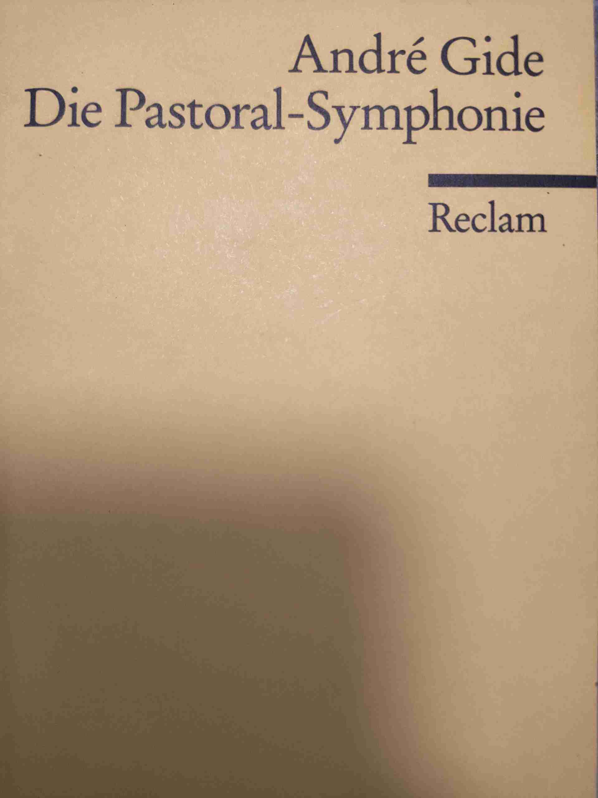 Pastoral Symphonie libro usato