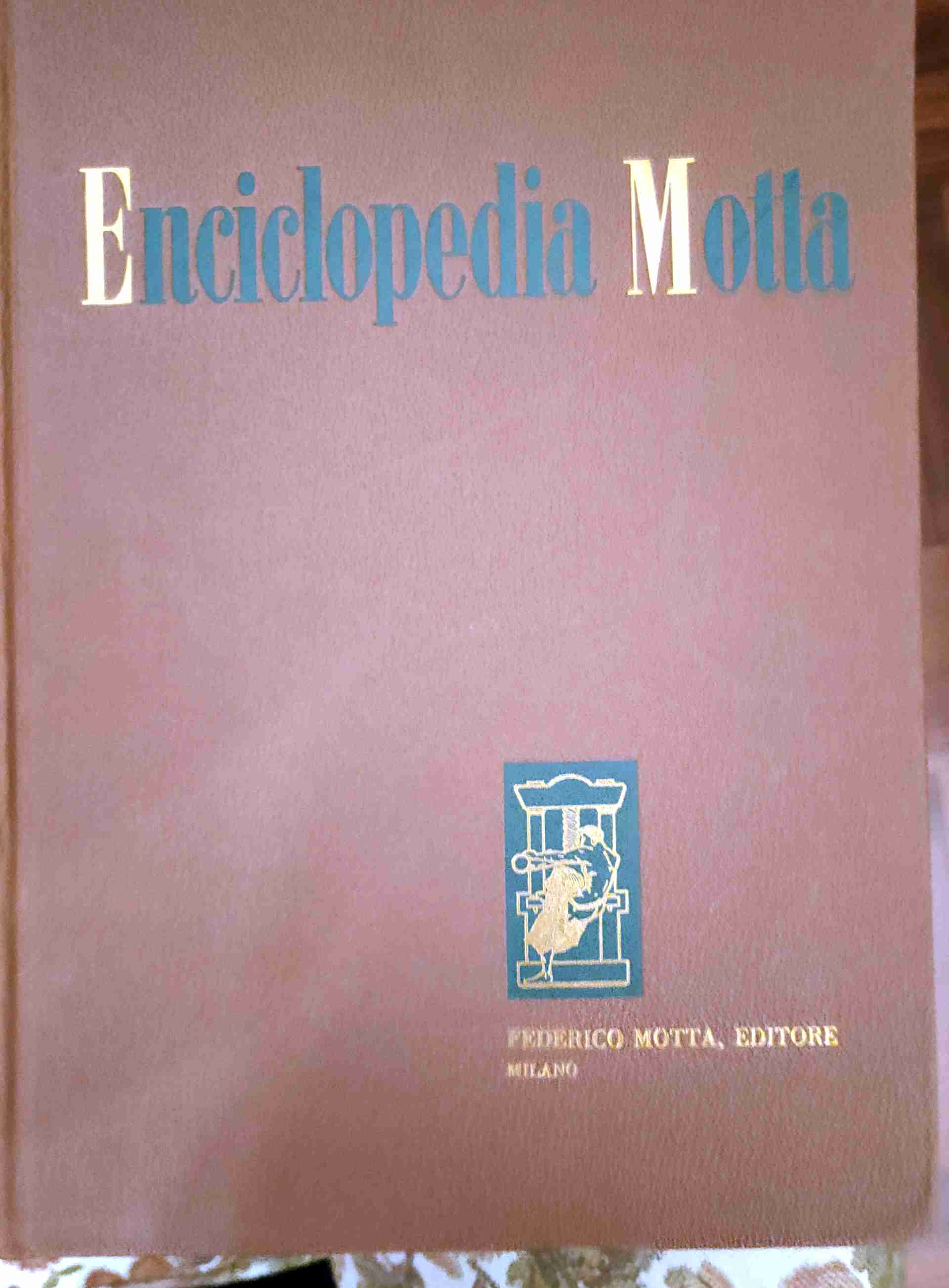 Enciclopedia Motta libro usato