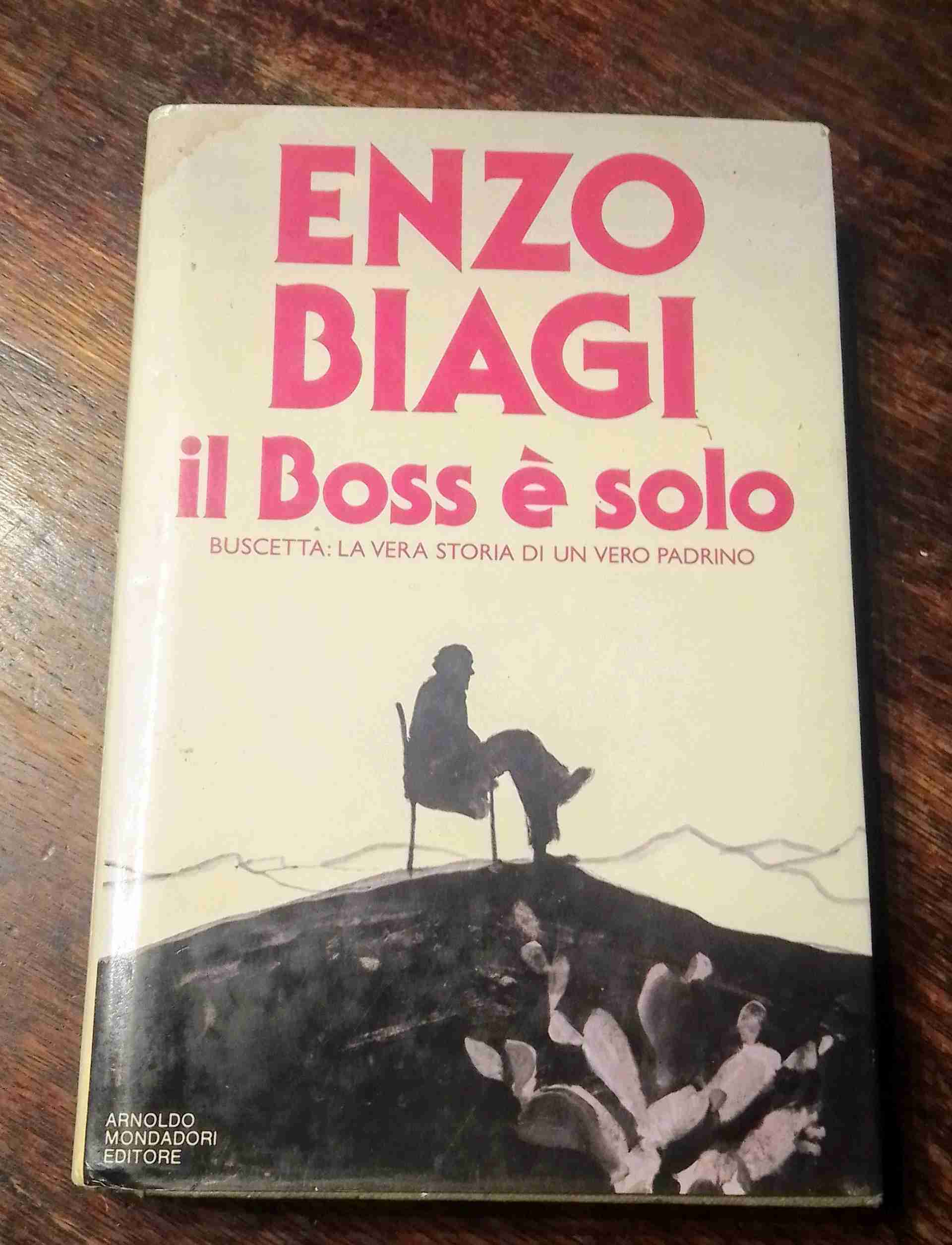 IL BOSS È SOLO  libro usato