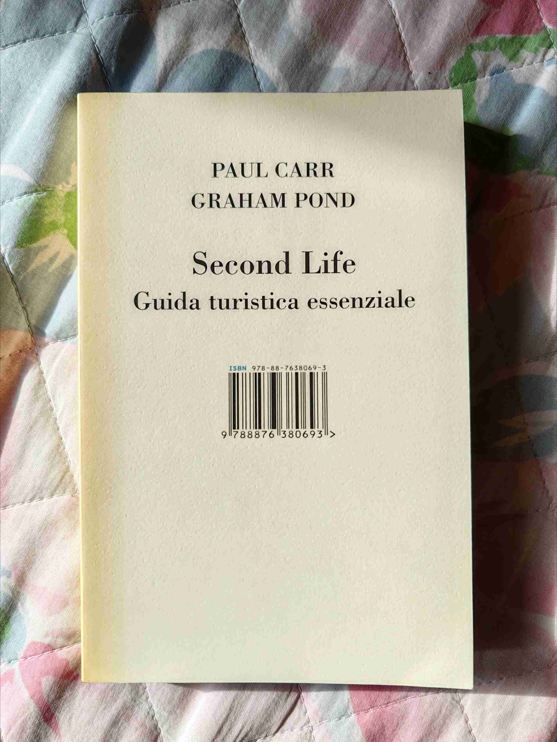 secondo life libro usato